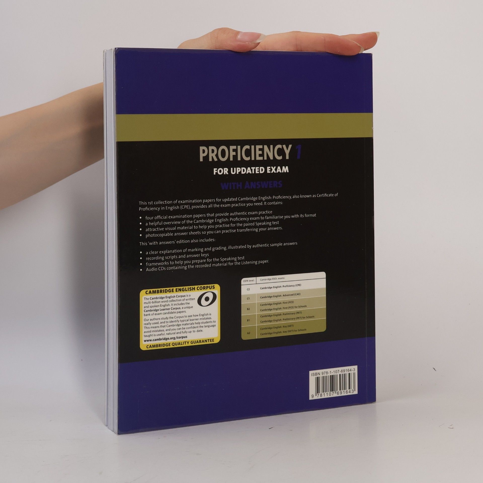 prosím Doplnit Cambridge English: proficiency 1 : with answers : authentic examination papers from Cambridge ESOL : [for updated exam] Proficiency