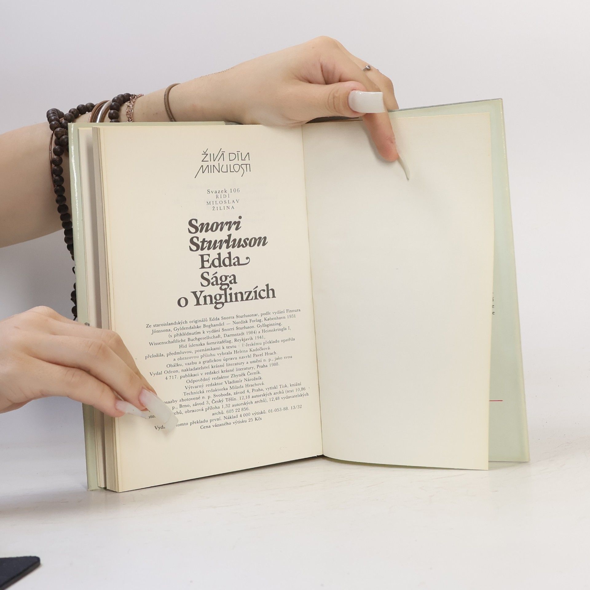 Snorri Sturluson Edda. Sága o Ynglinzích