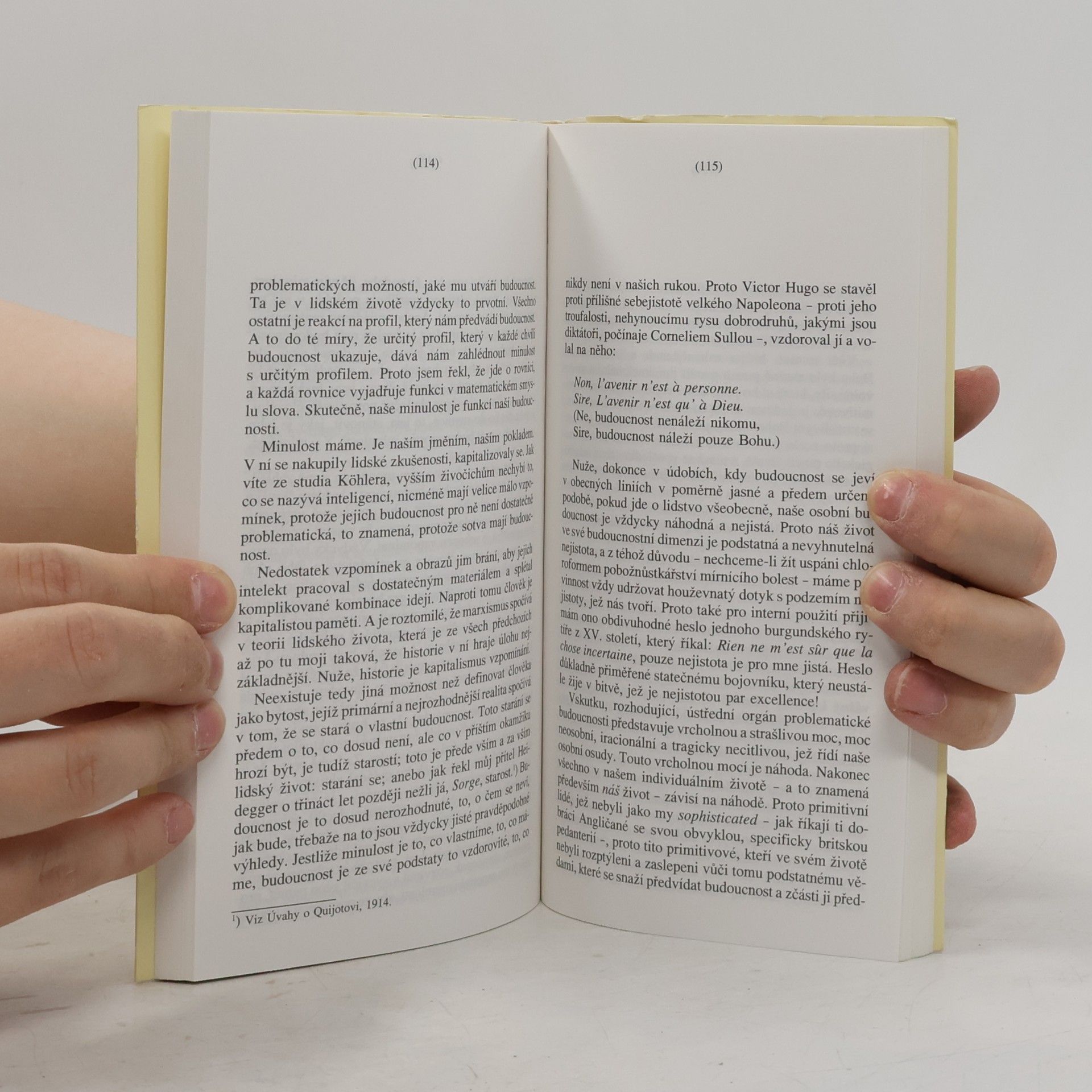José Ortega y Gasset Evropa a idea Národa