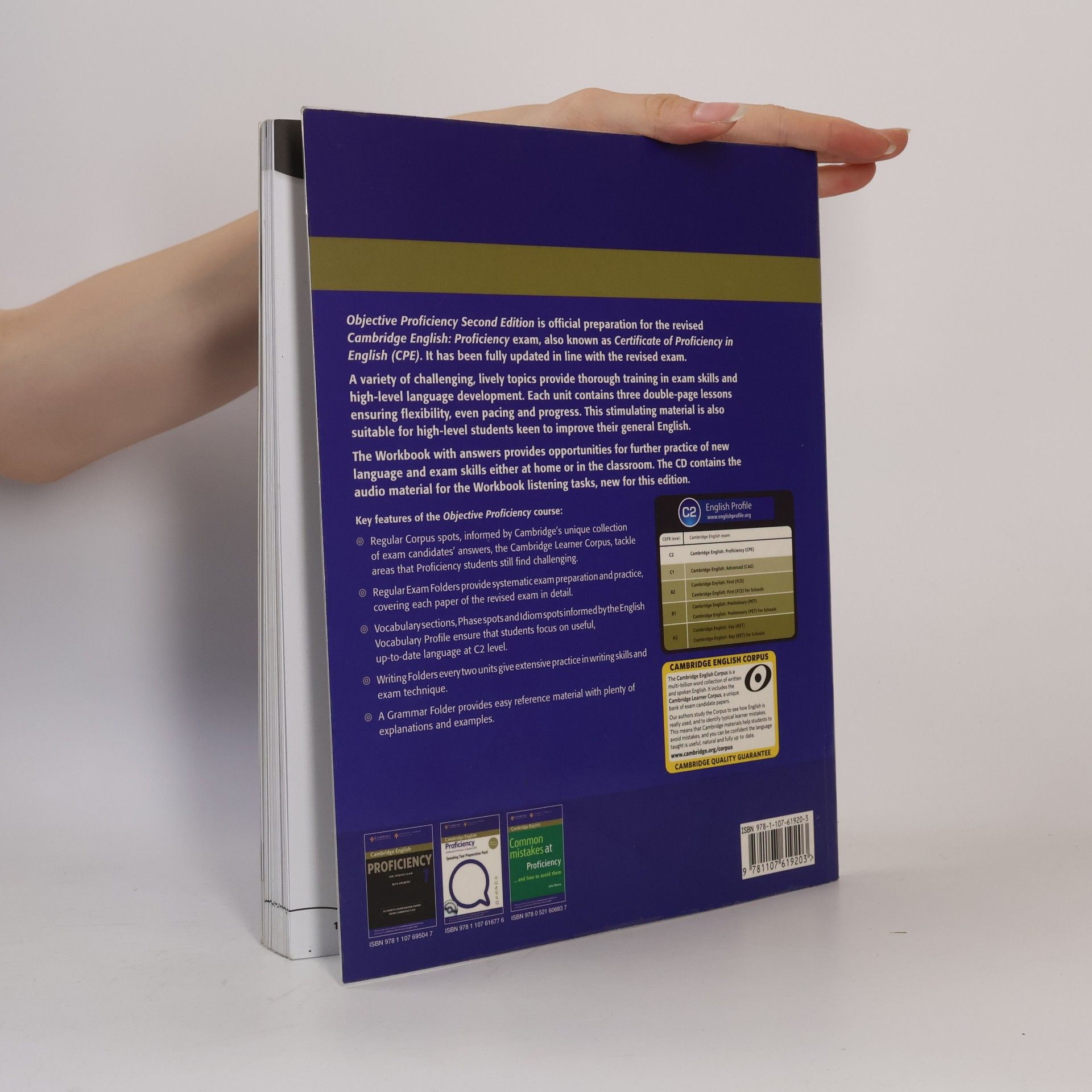 Autores varios Objective proficiency. Workbook : with answers