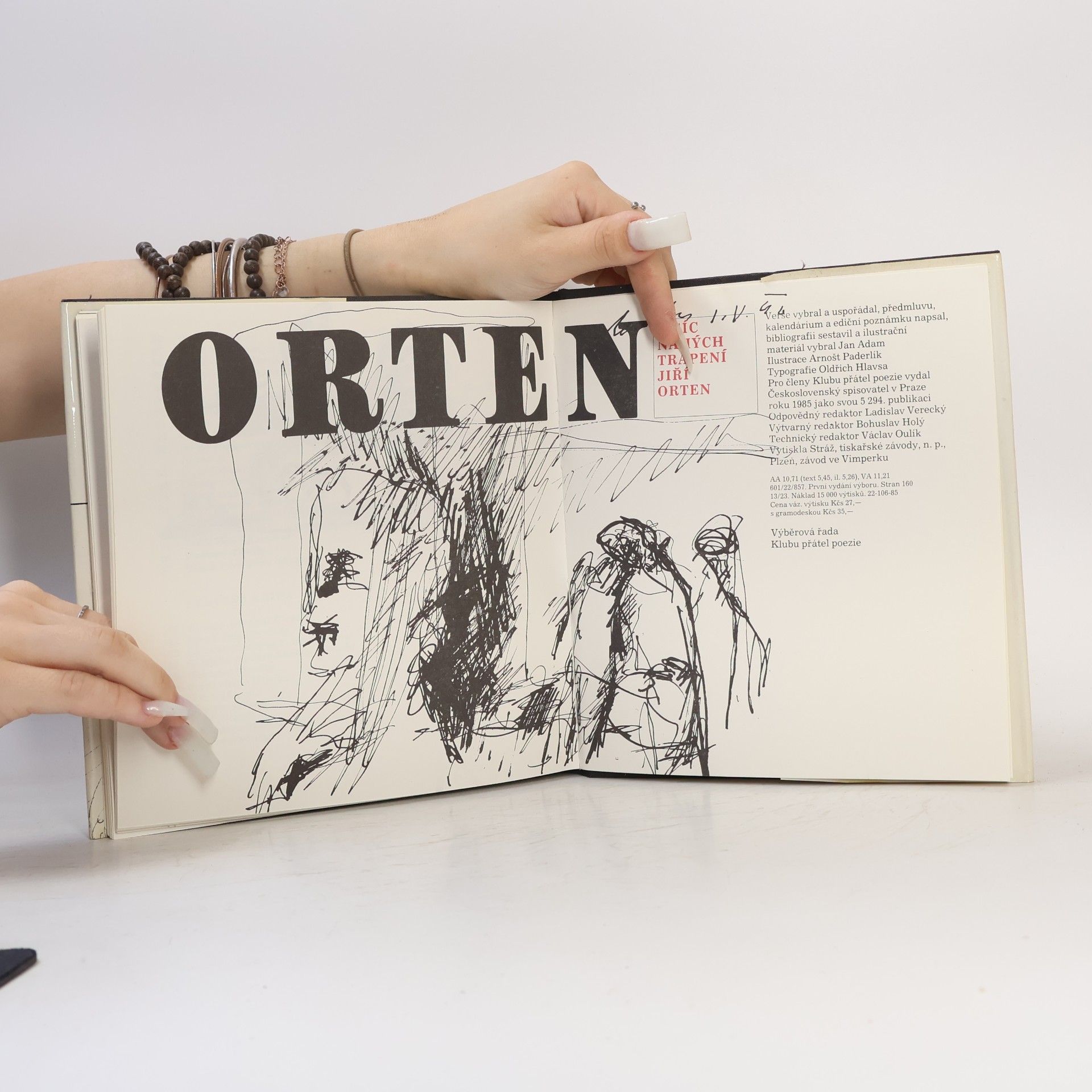 Jiří Orten Tisíc nahých trápení
