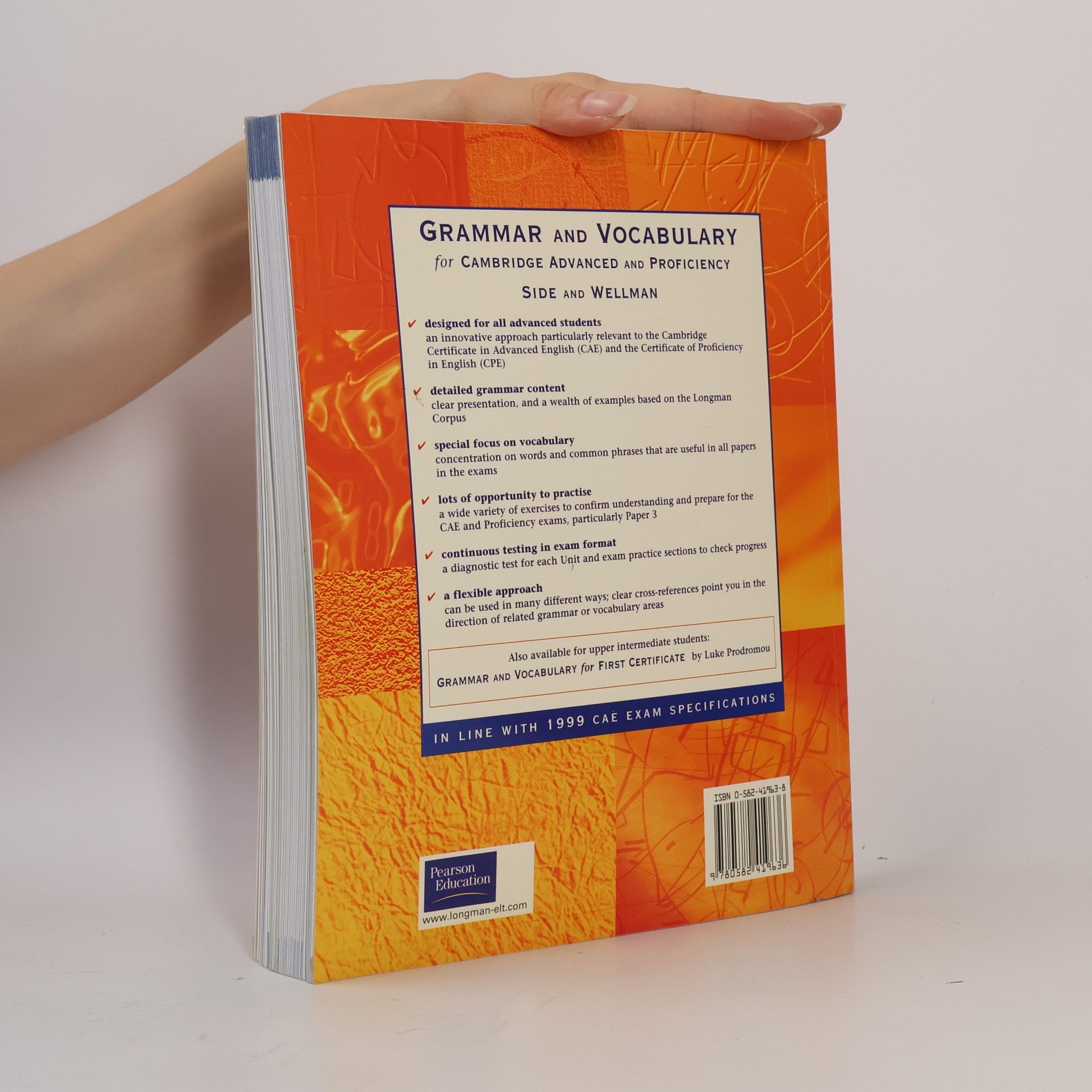 Various authors Grammar and vocabulary for Cambridge advanced and proficiency