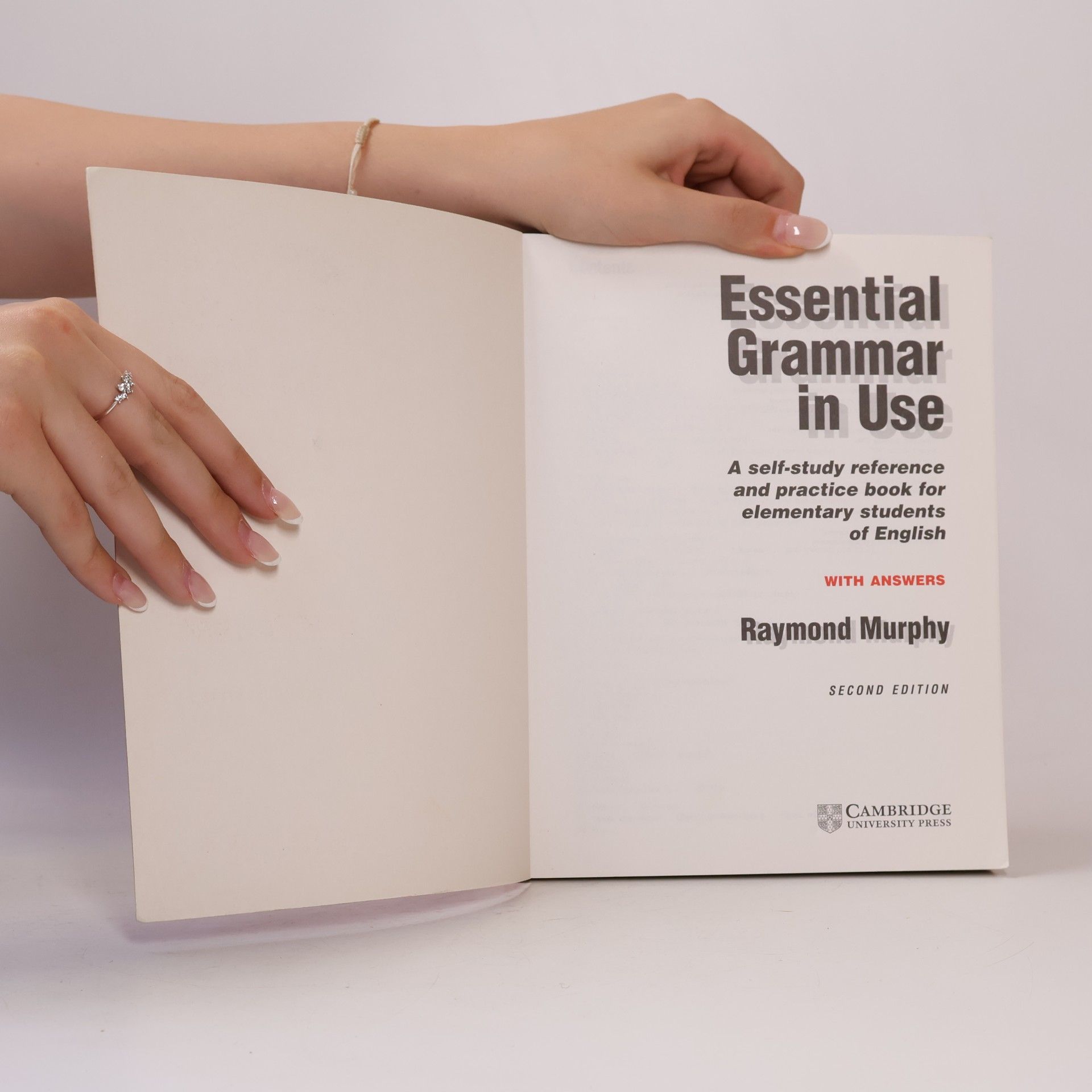Raymond Murphy Essential Grammar in Use with Answers