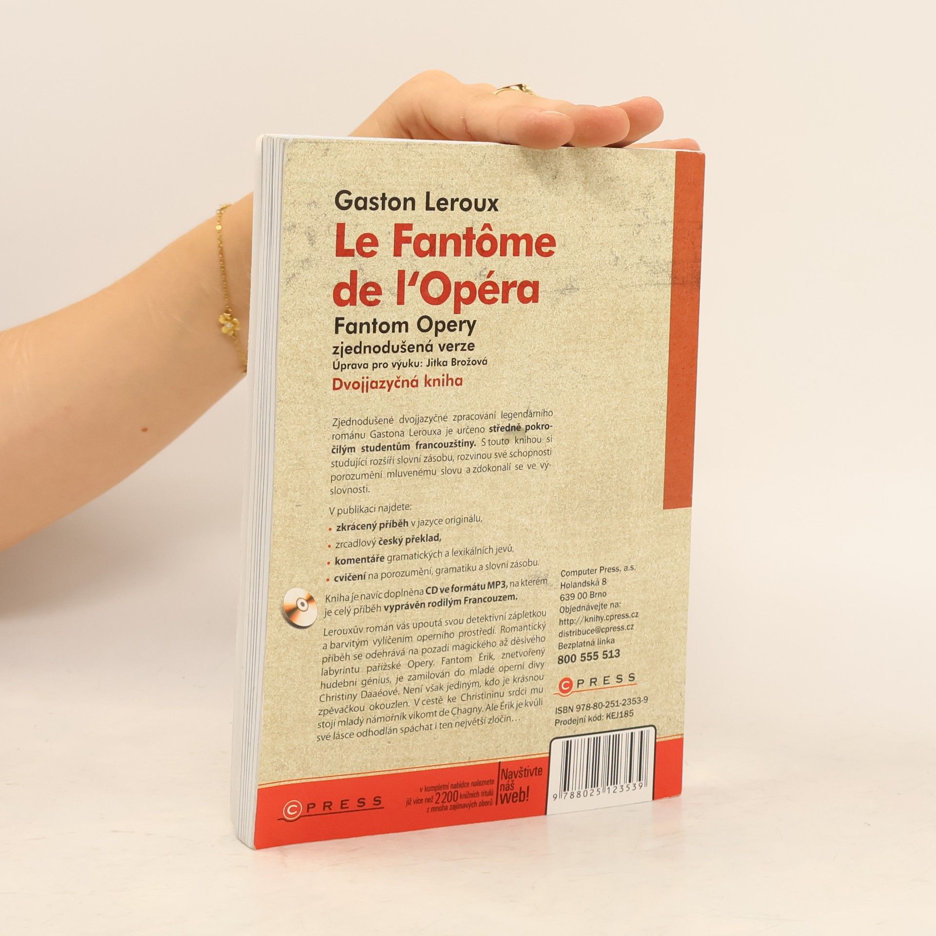 Gaston Leroux Fantom opery / Le Fantôme de l´Opéra