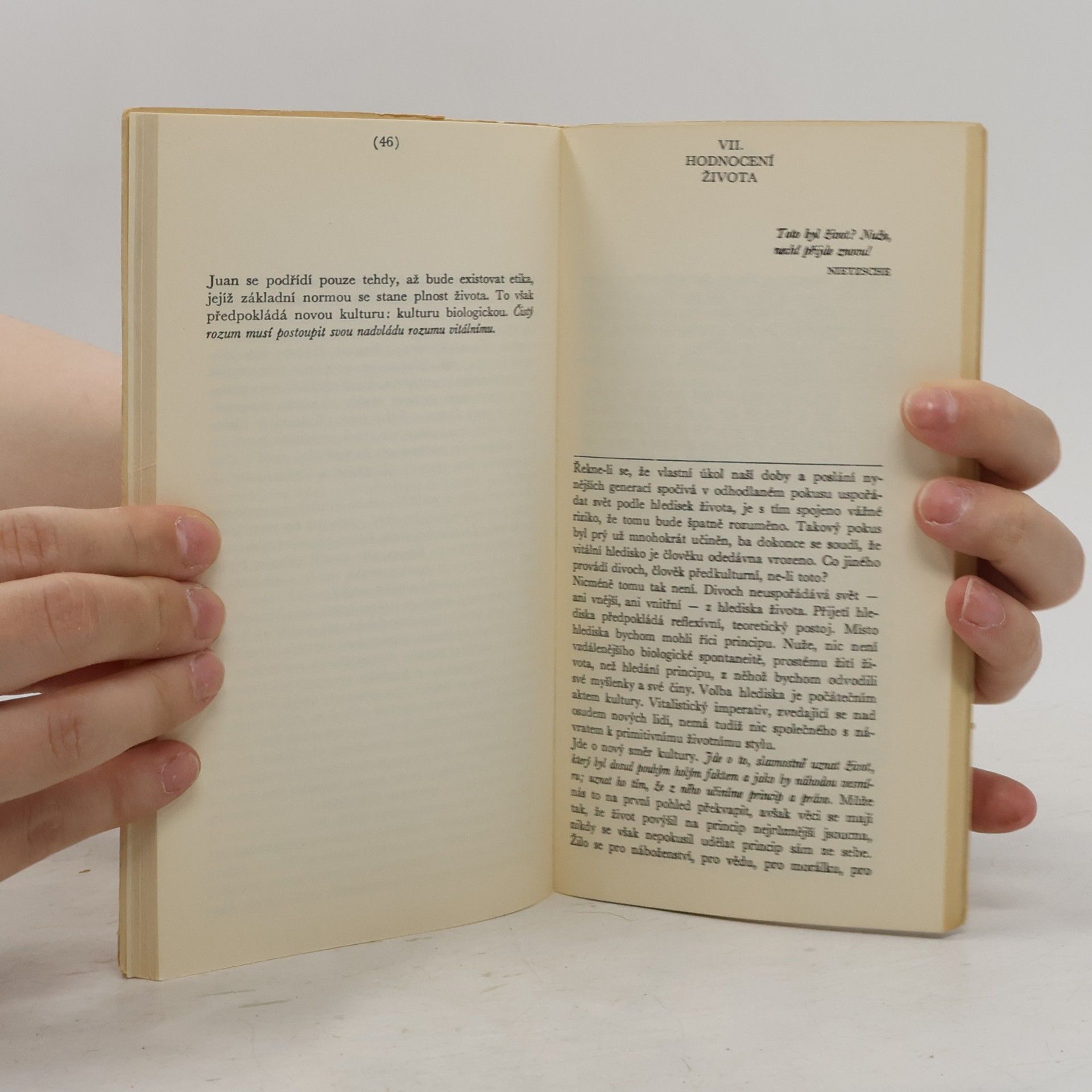 José Ortega y. Gasset Úkol naší doby