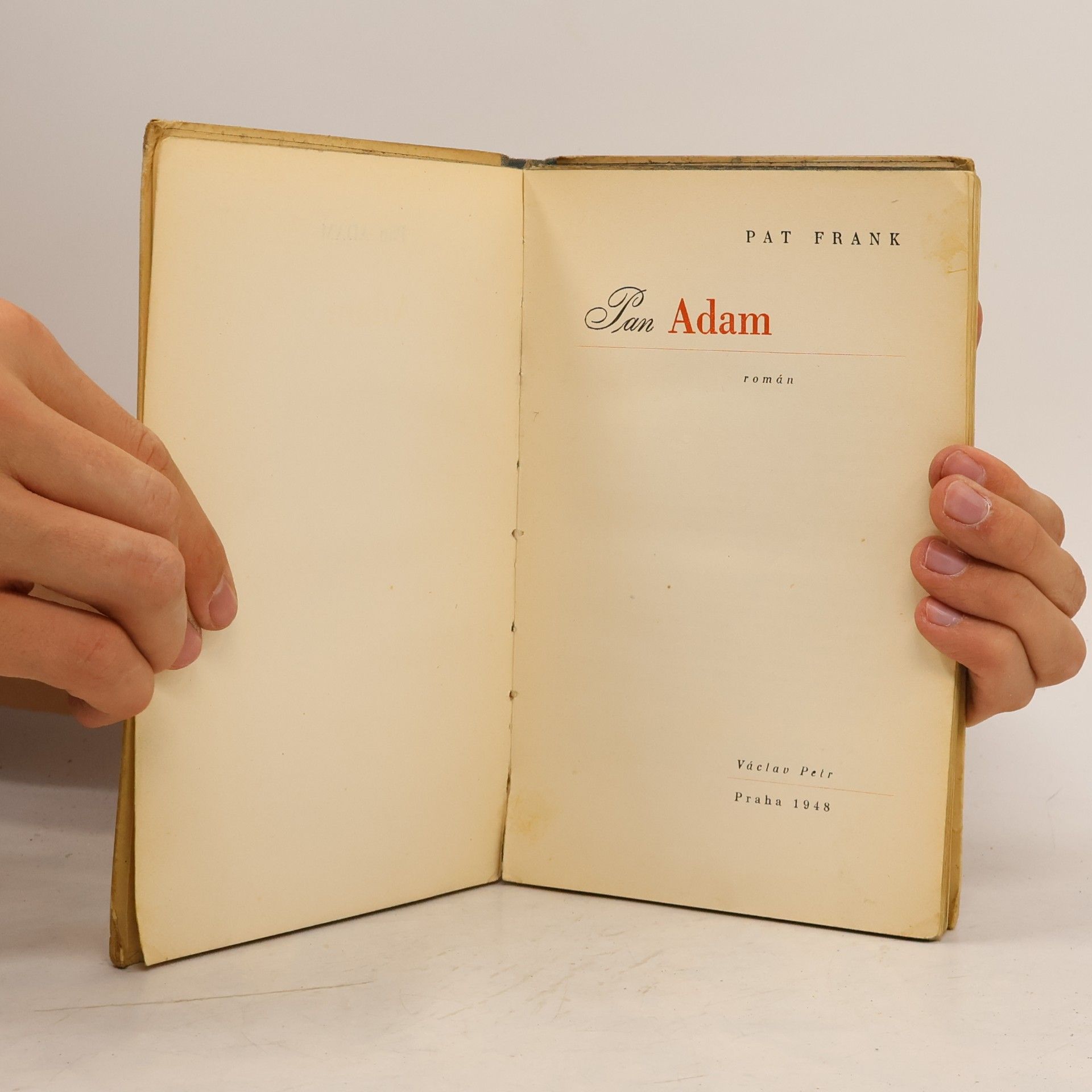 Pat Frank Pan Adam