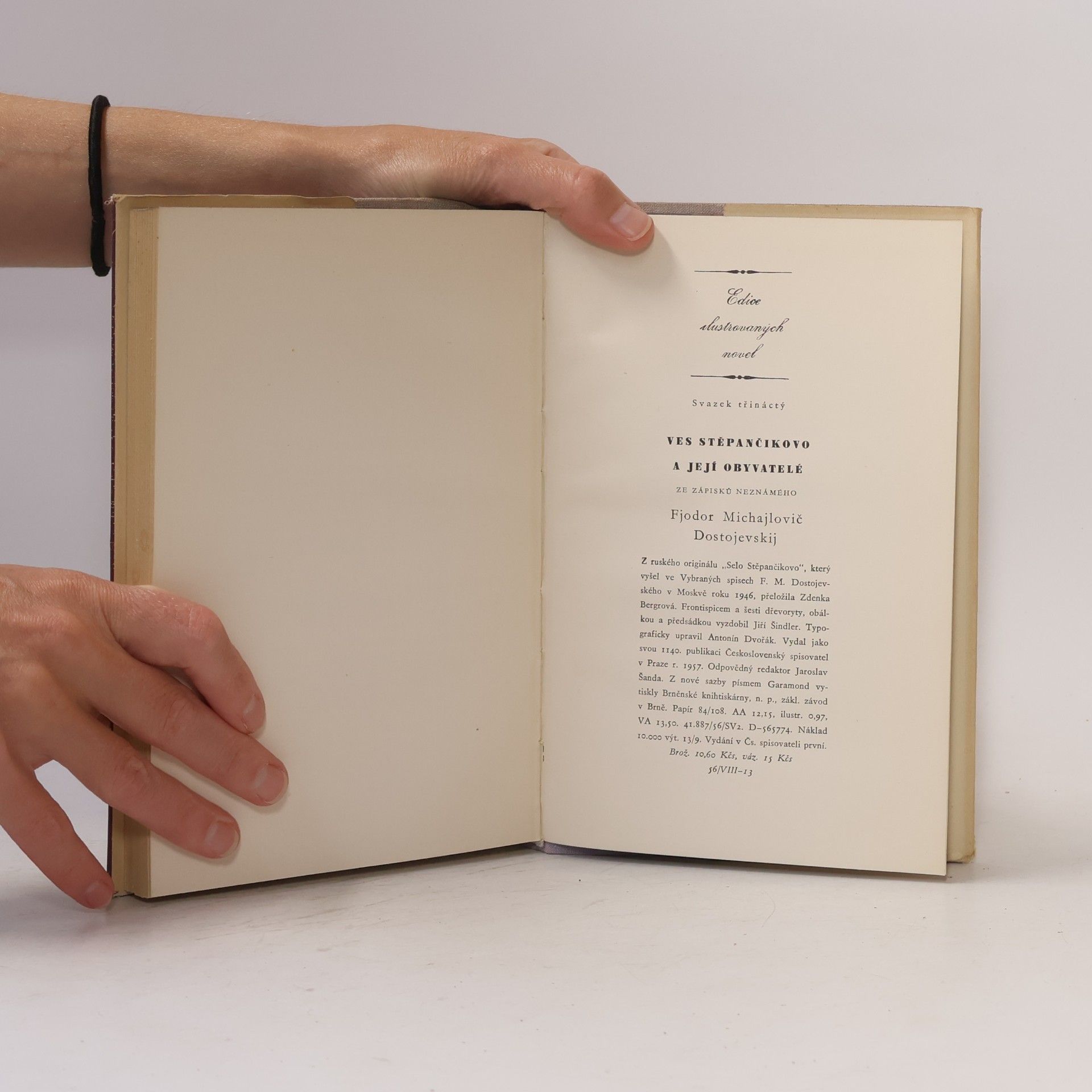 Fyodor Dostoyevsky Ves Štépančikovo a její obyvatelé