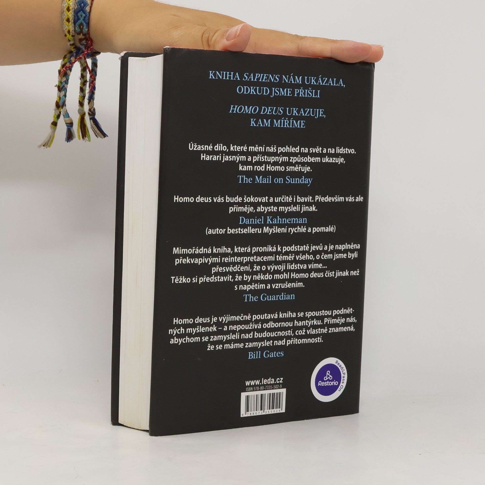 Yuval Noah Harari Homo deus. Stručné dějiny zítřka