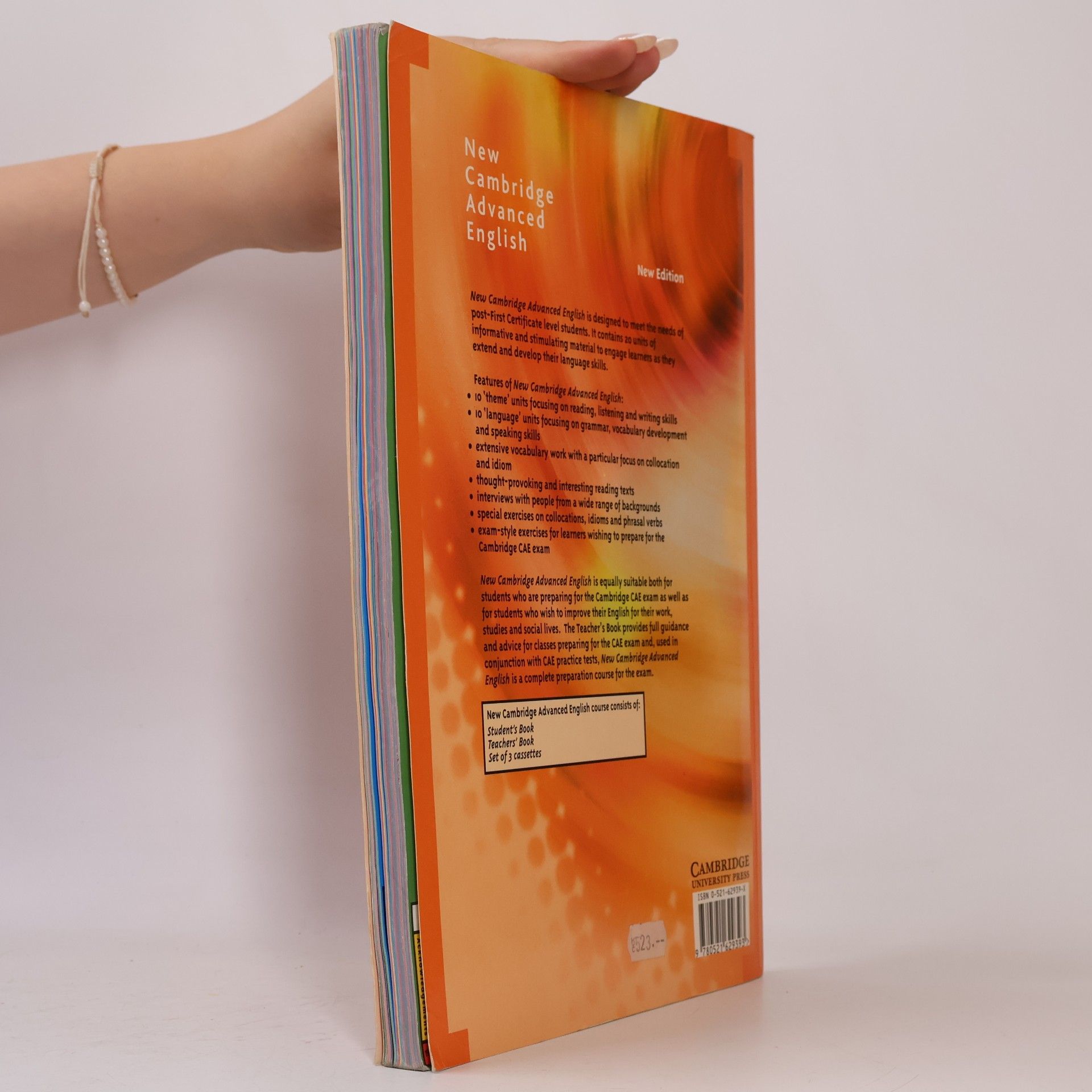 Leo Jones New Cambridge advanced English: Student's book