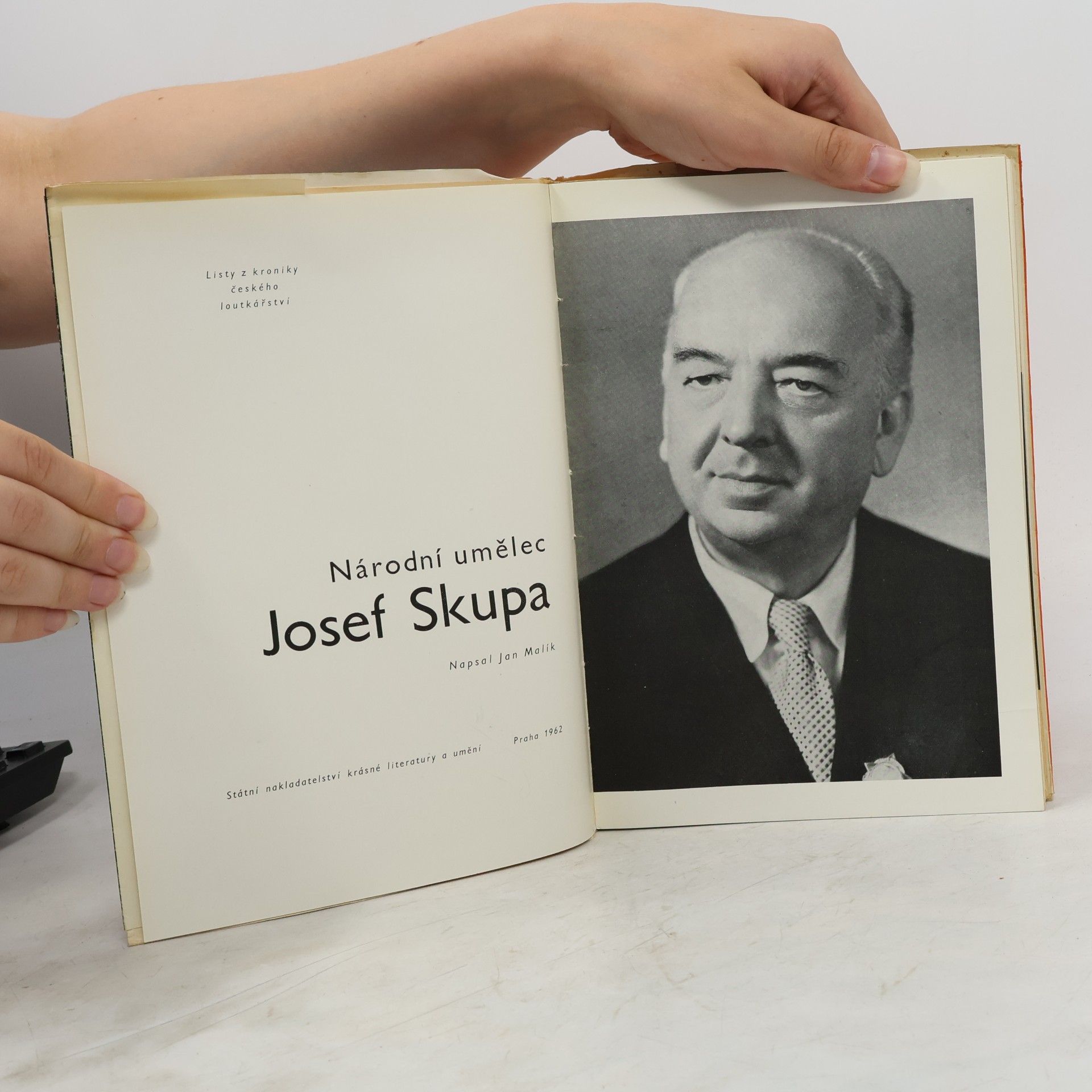 Jan Malík Národní umělec Josef Skupa