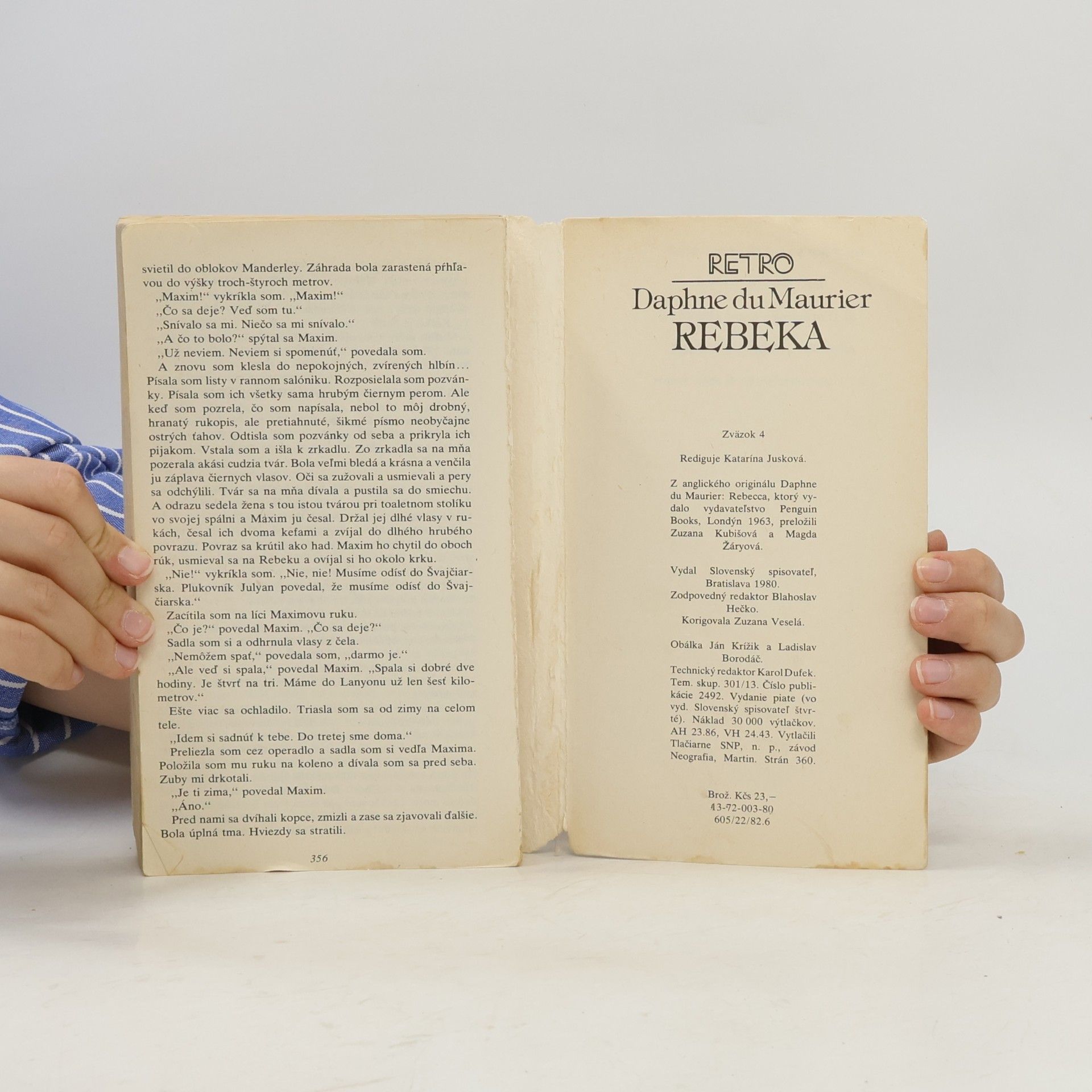 Daphne du Maurier Rebeka