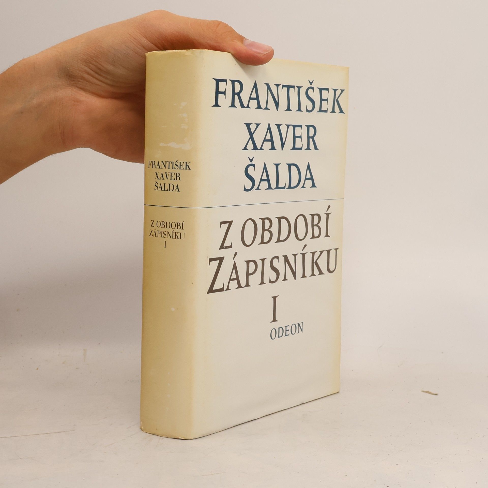 František Xaver Šalda Z období zápisníku I.