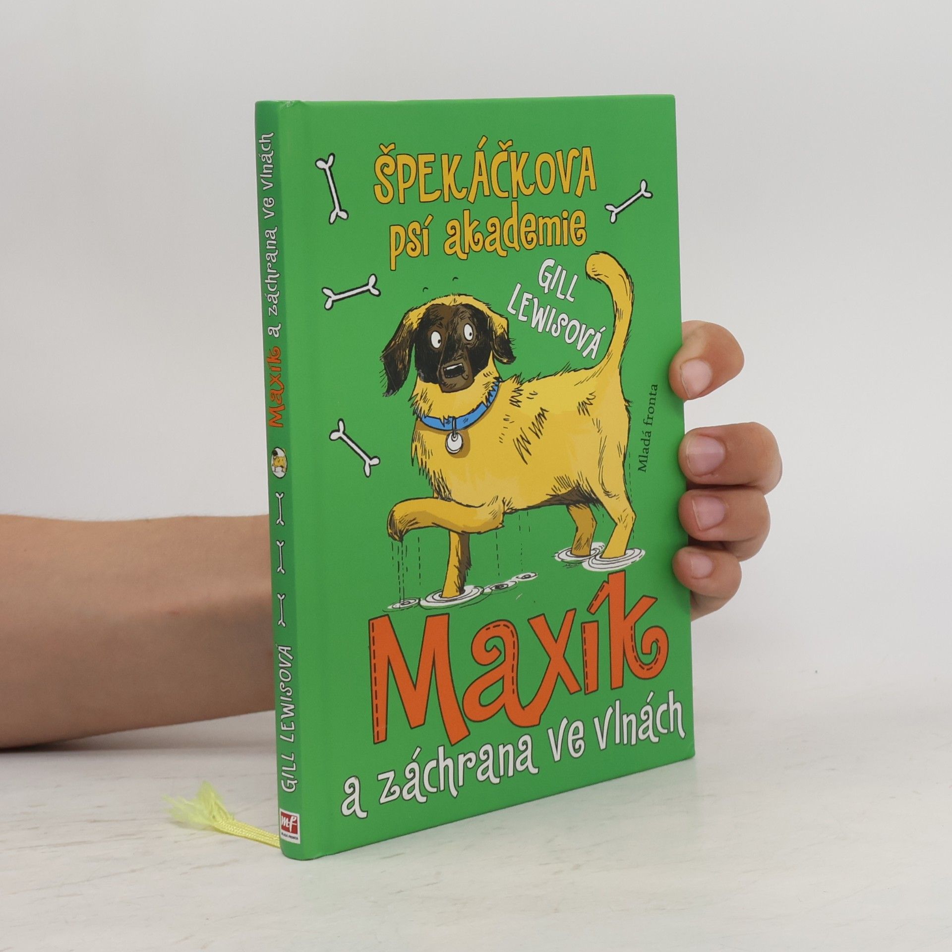 Gill Lewis Maxík a záchrana ve vlnách. Špekáčkova psí akademie 4