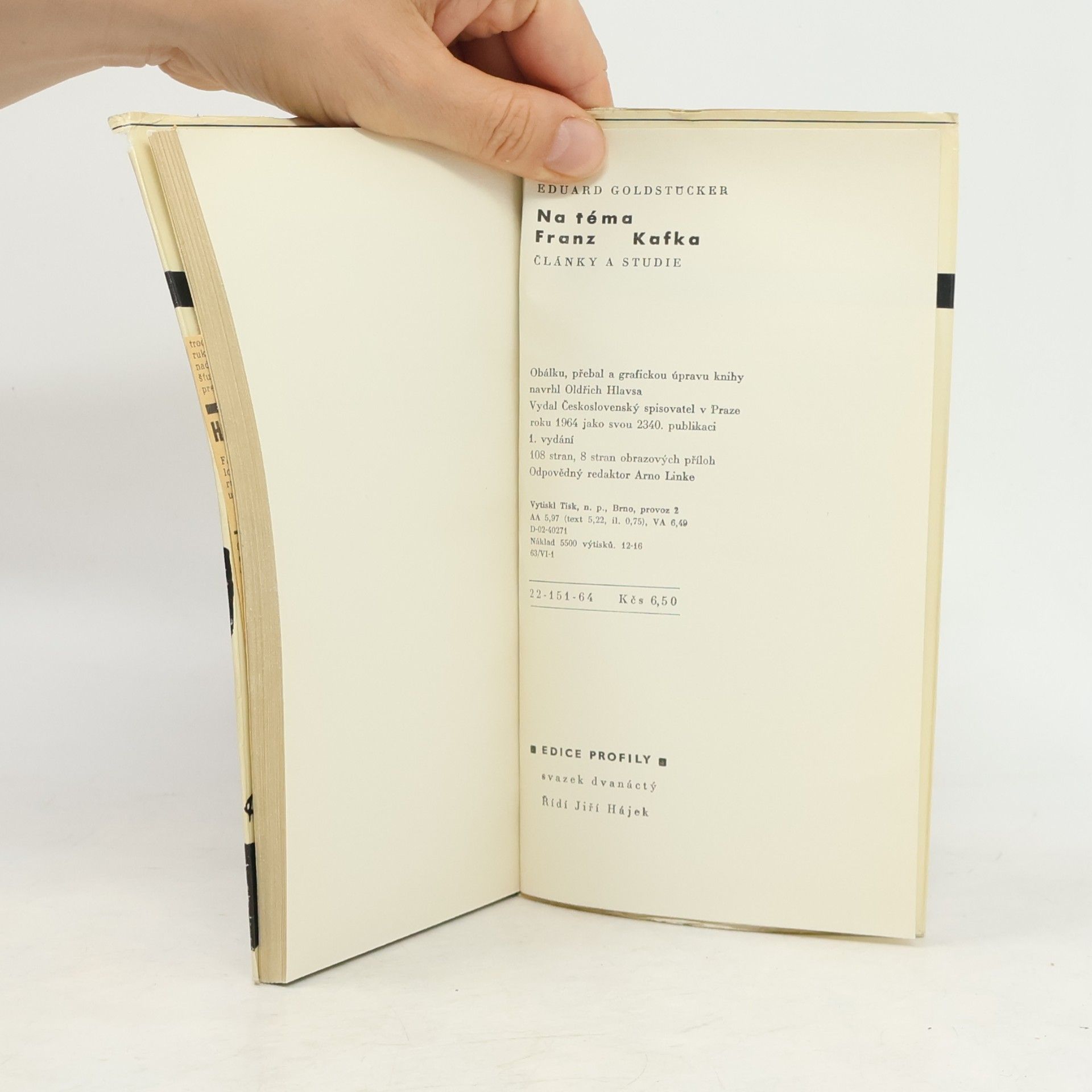 Eduard Goldstücker Na téma Franz Kafka