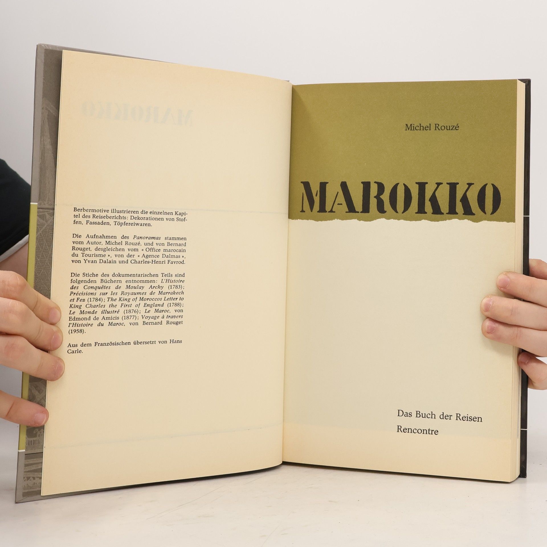 Michel Rouzé Das Buch der Reisen. Marokko