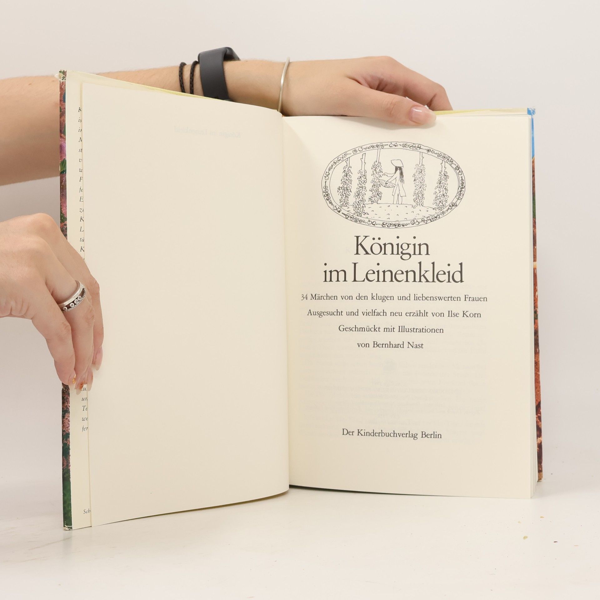 Ilse Korn  Königin im Leinenkleid