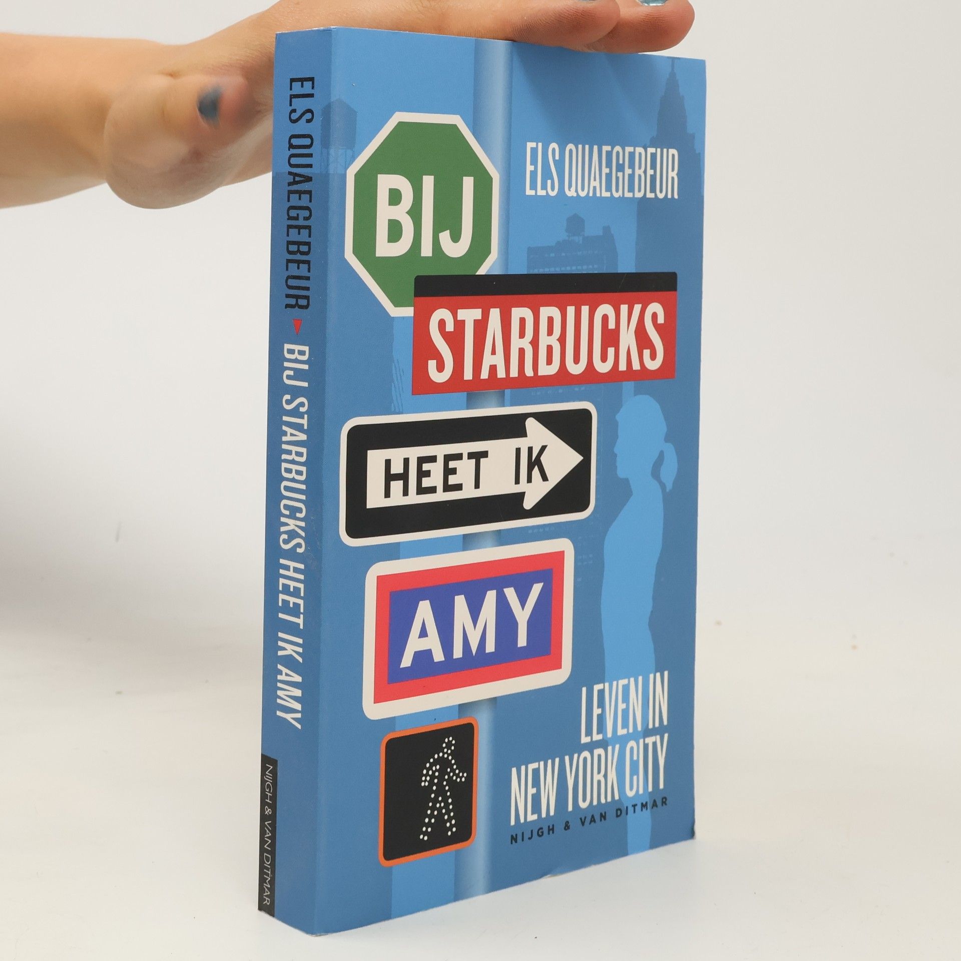 Els Quaegebeur Bij Starbucks heet ik Amy