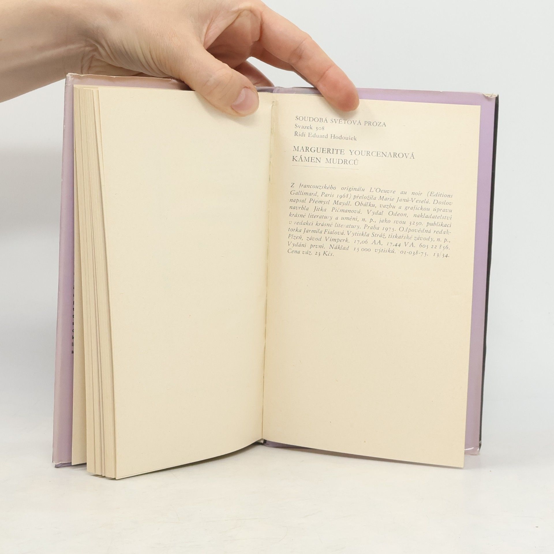 Marguerite Yourcenar Kámen mudrců
