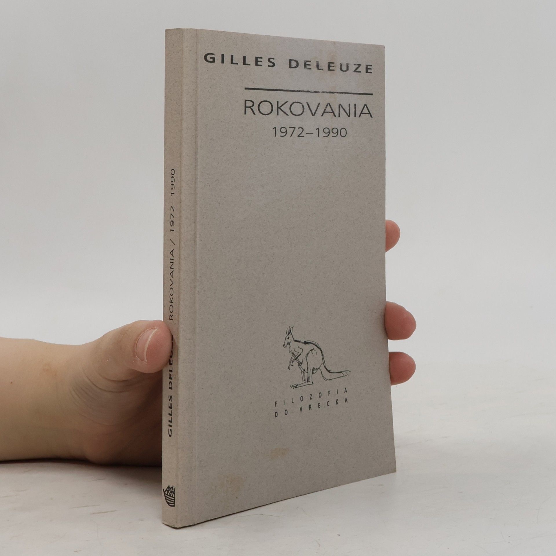 Gilles Deleuze Rokovania 1972-1990