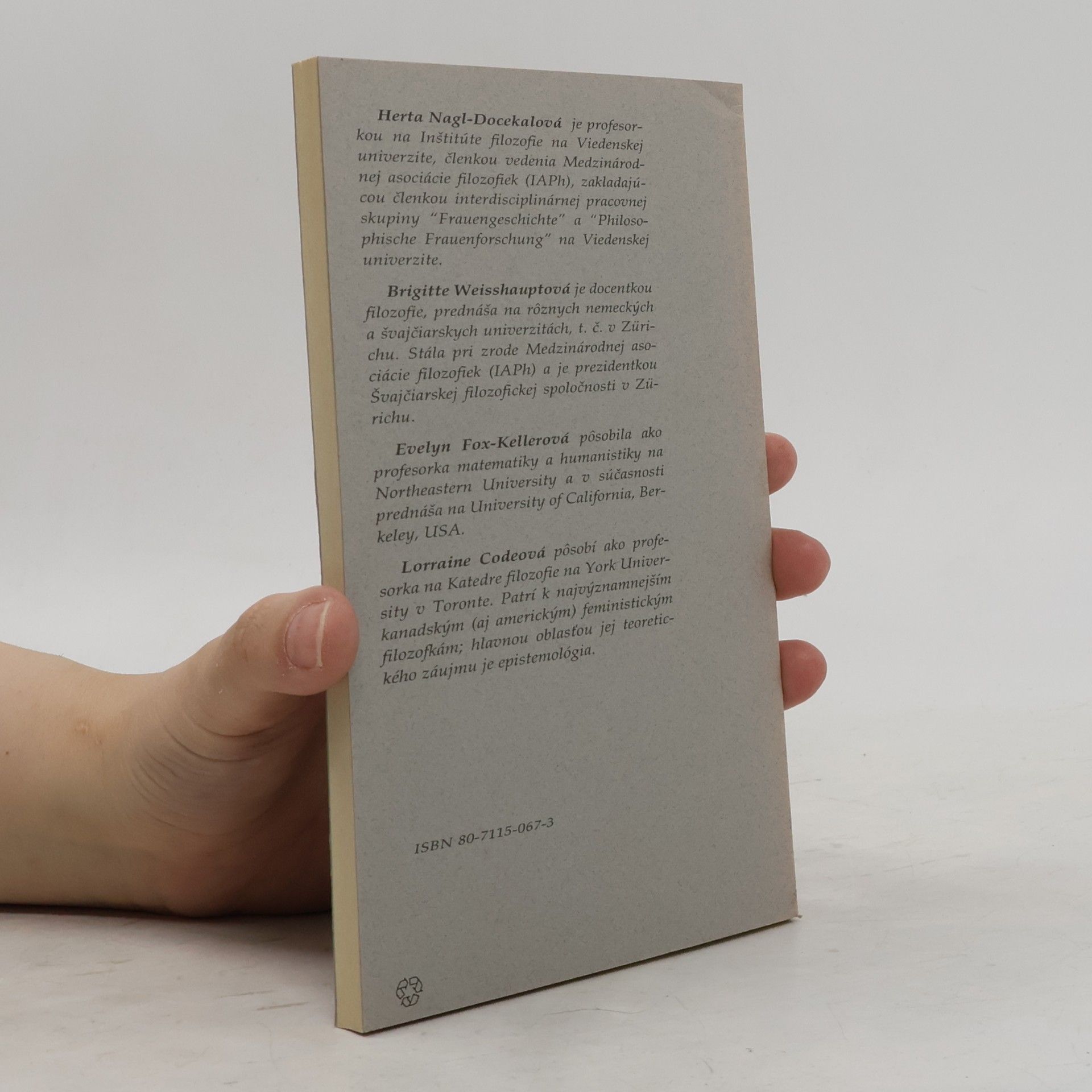 Autorenkollektiv Štyri pohľady do feministickej filozofie