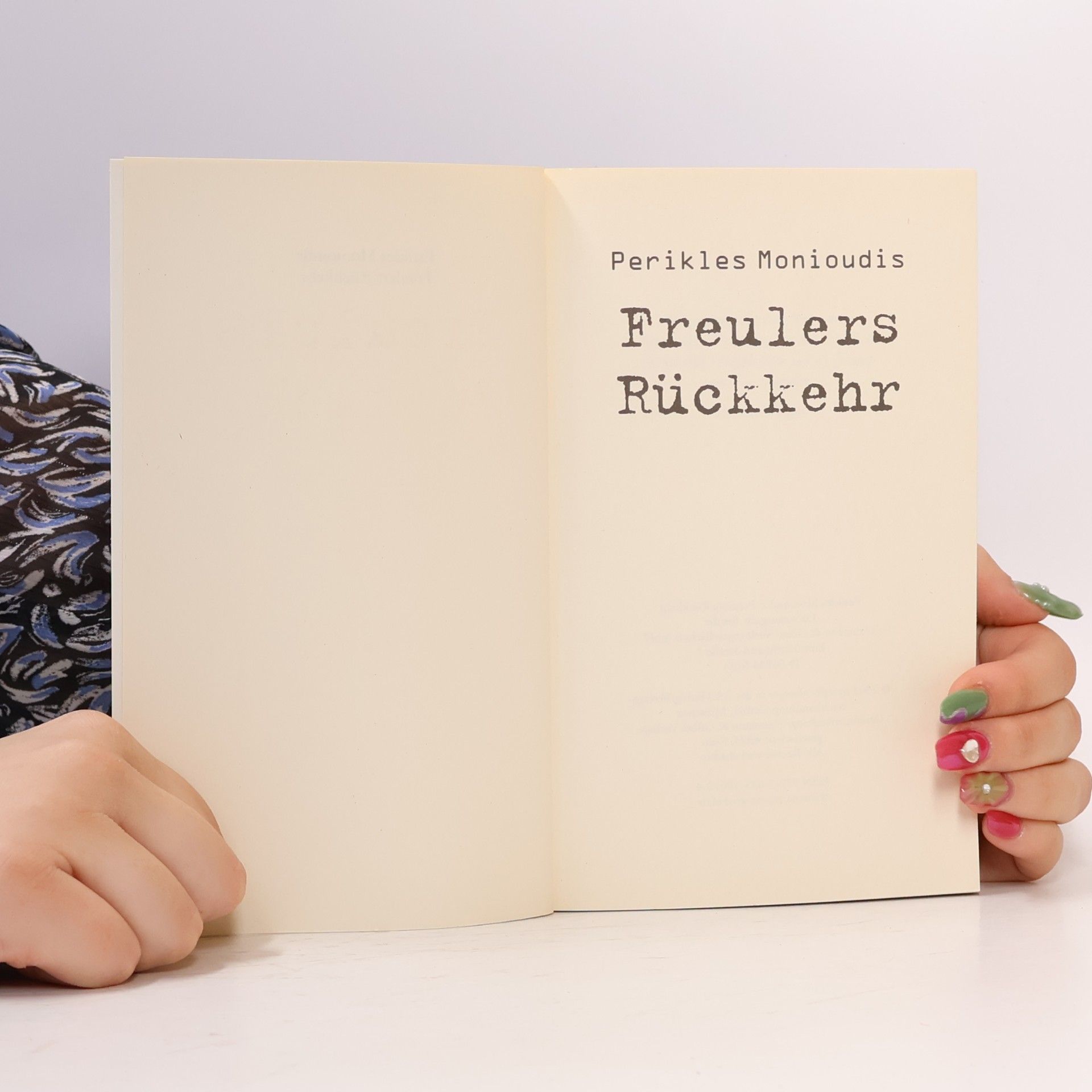 Perikles Monioudis Freulers Rückkehr