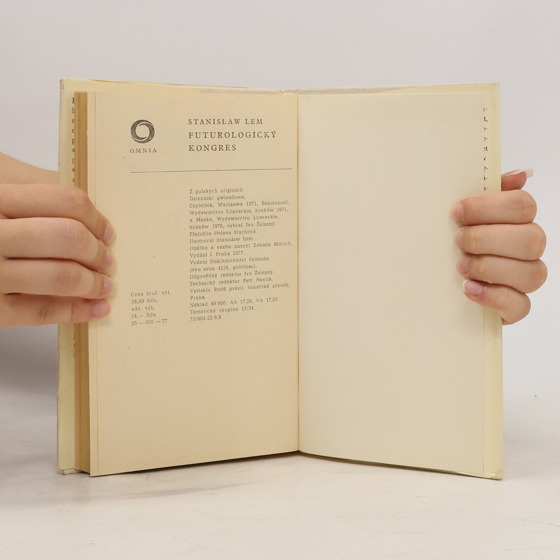 Stanisław Lem Futurologický kongres