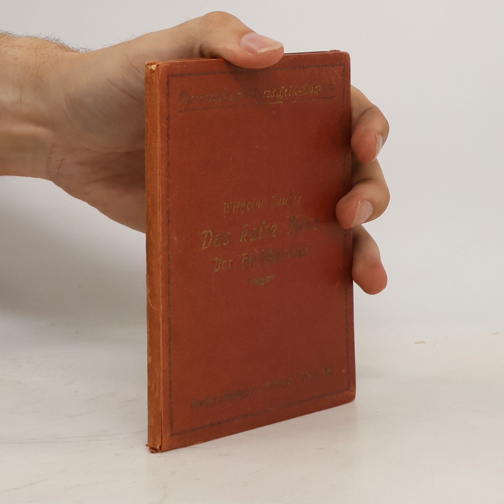 Wilhelm Hauff Österreichische Kurzschrift-Bücherei. Band 4