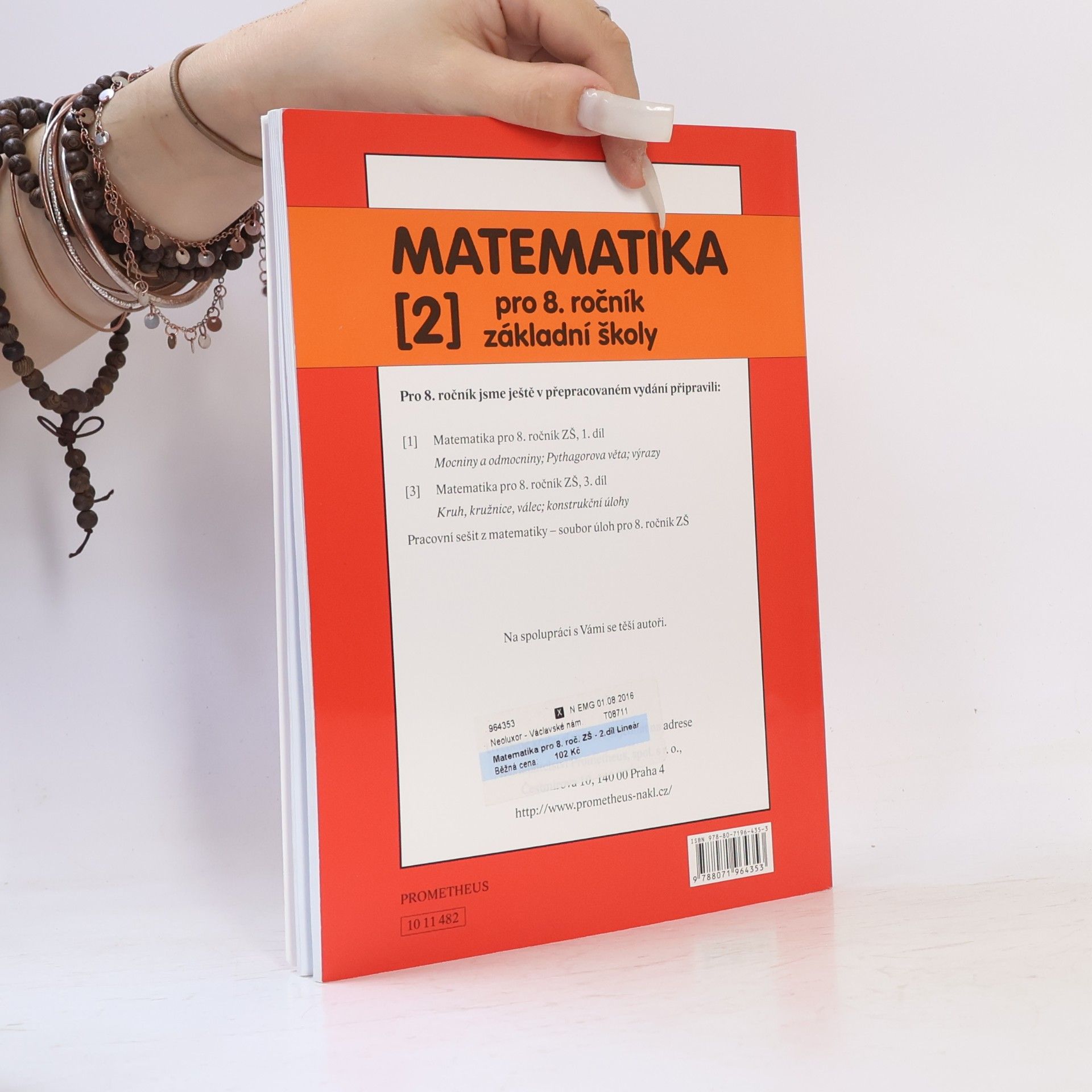 Oldřich Odvárko Matematika pro 8.ročník základní školy 2.díl