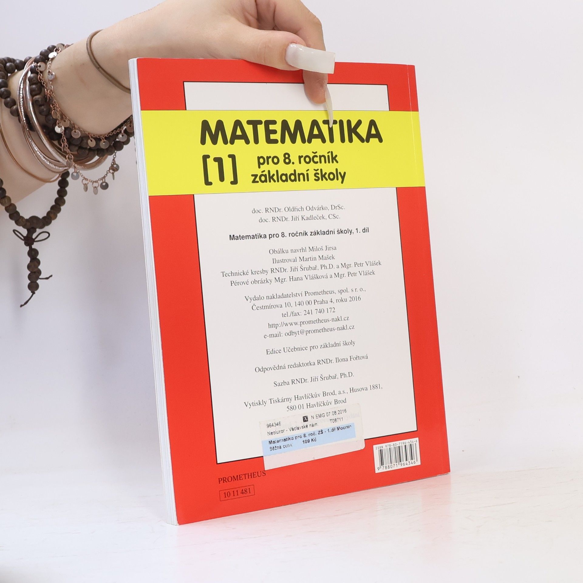 Oldřich Odvárko Matematika pro 8. ročník základní školy 1