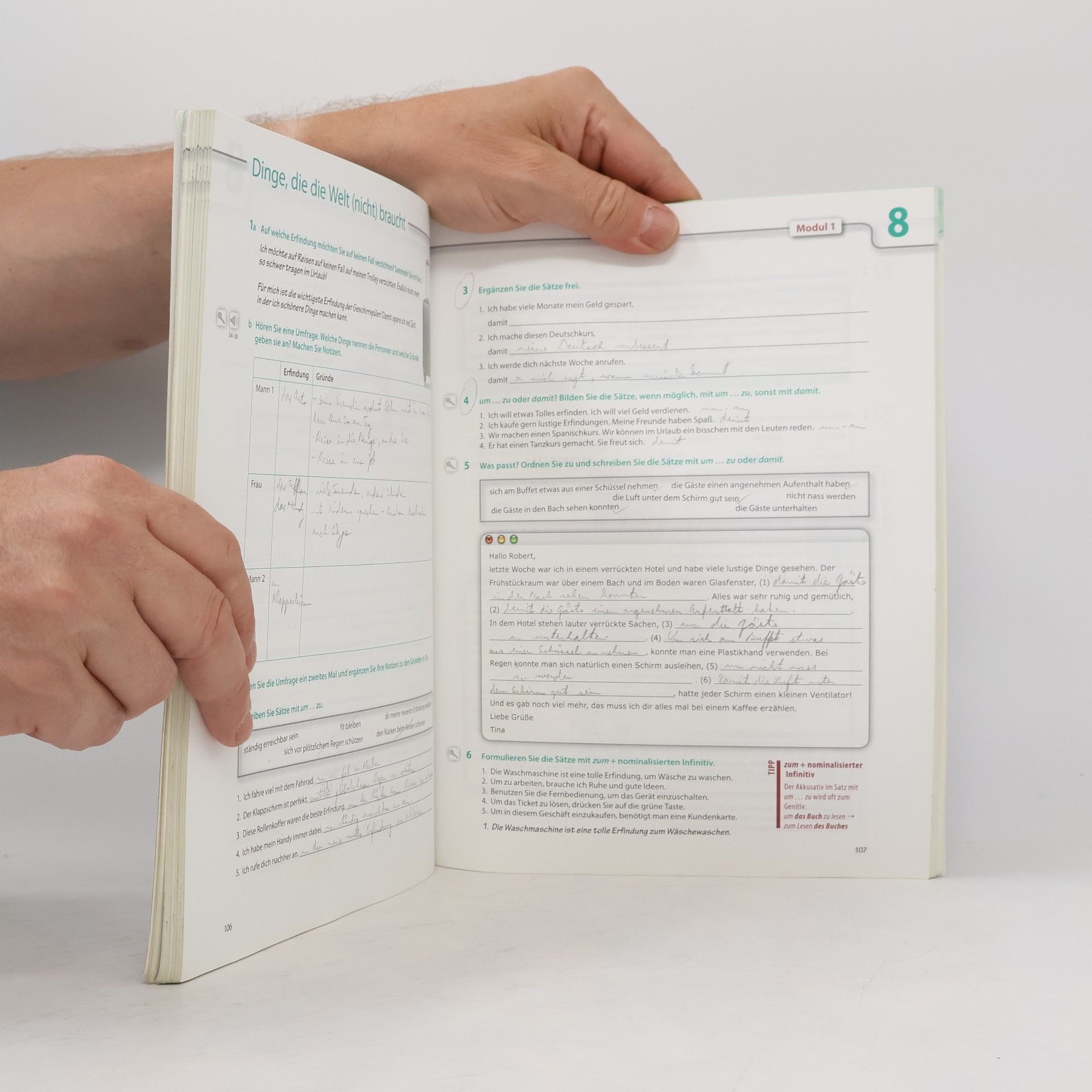 Autores varios Aspekte neu : Mittelstufe Deutsch. Arbeitsbuch 1