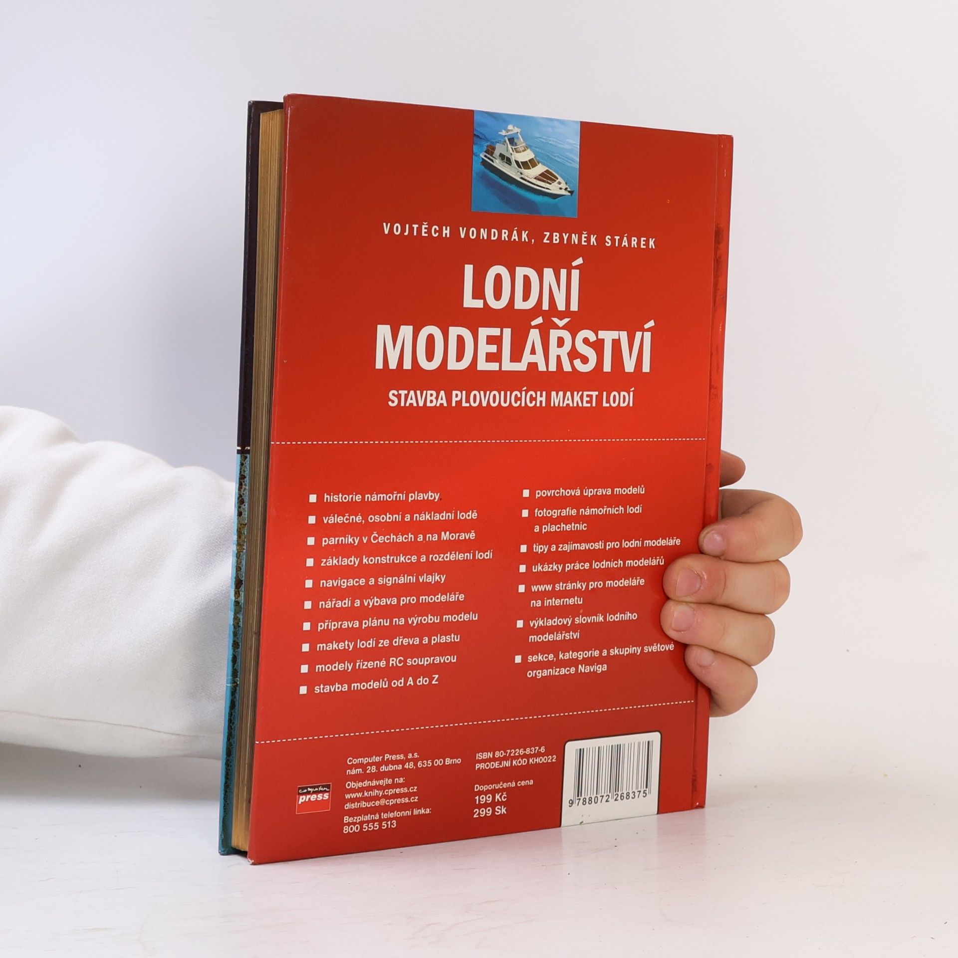 Zbyněk Stárek Lodní modelářství : stavba plovoucích maket lodí