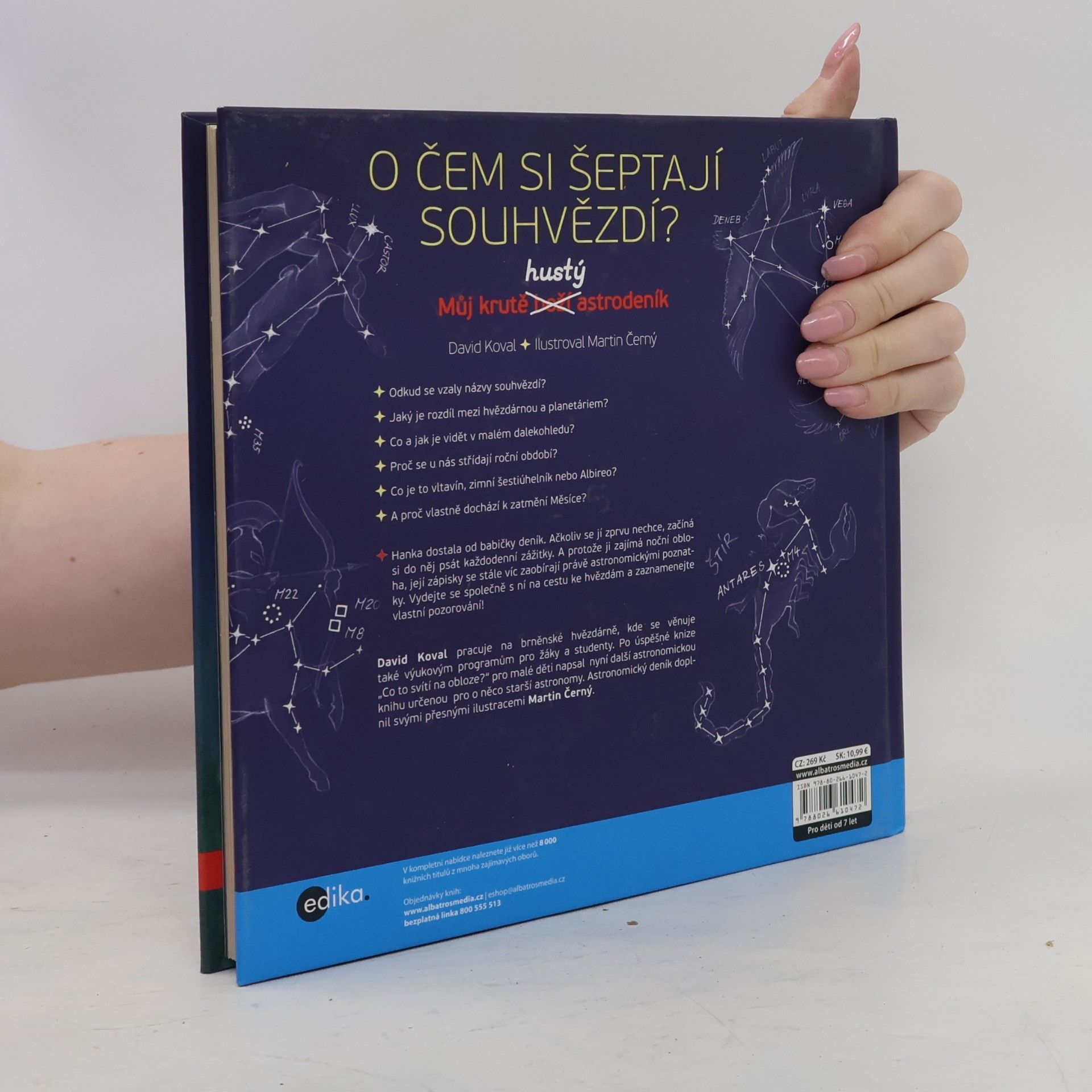David Koval O čem si šeptají souhvězdí? : můj krutě hustý astrodeník