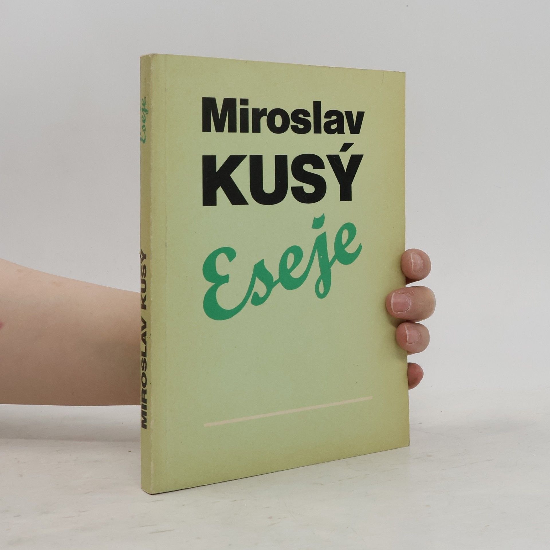 Miroslav Kusý Eseje