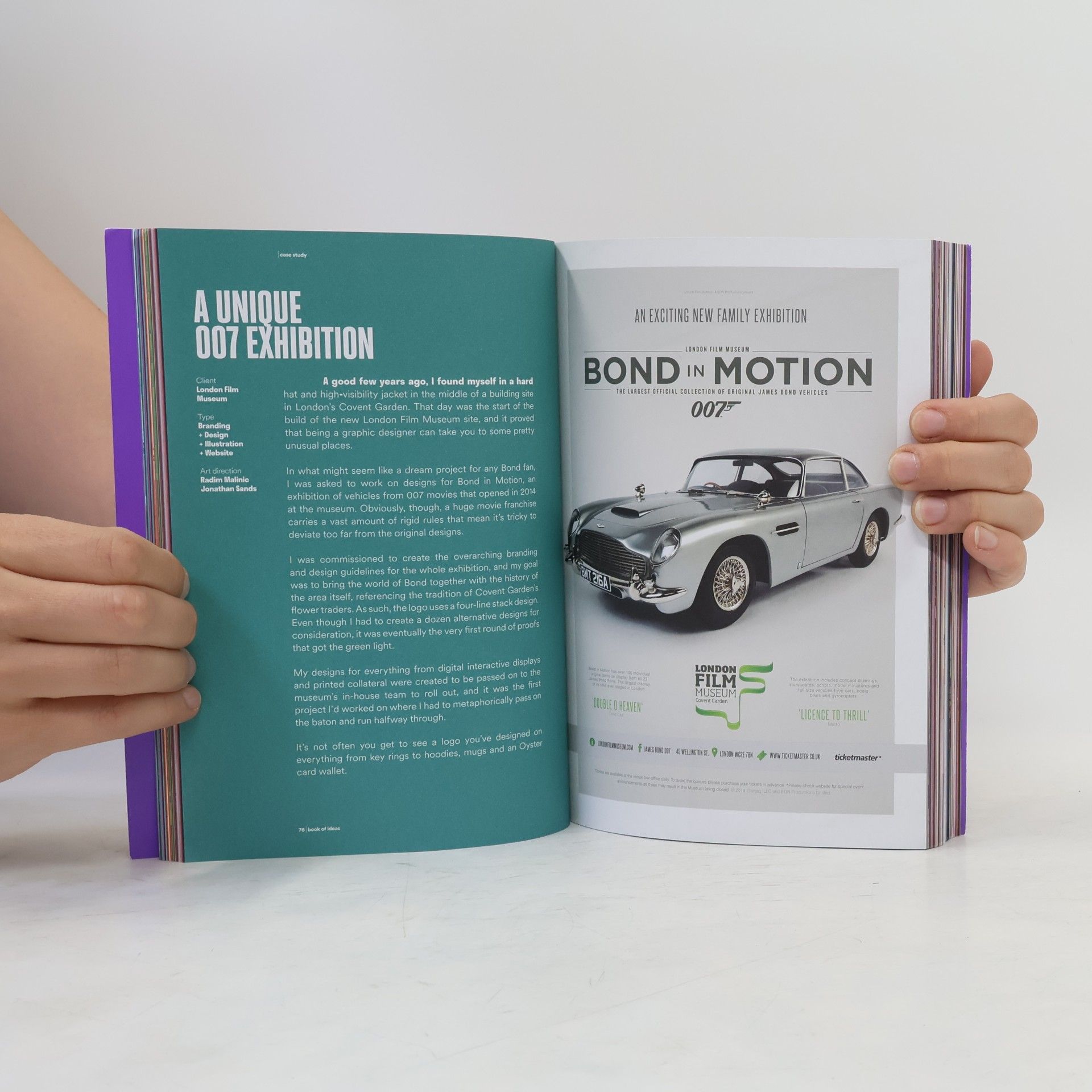 Radim Malinic Book of Ideas. A journal of creative direction and graphic design (Vol. 1)