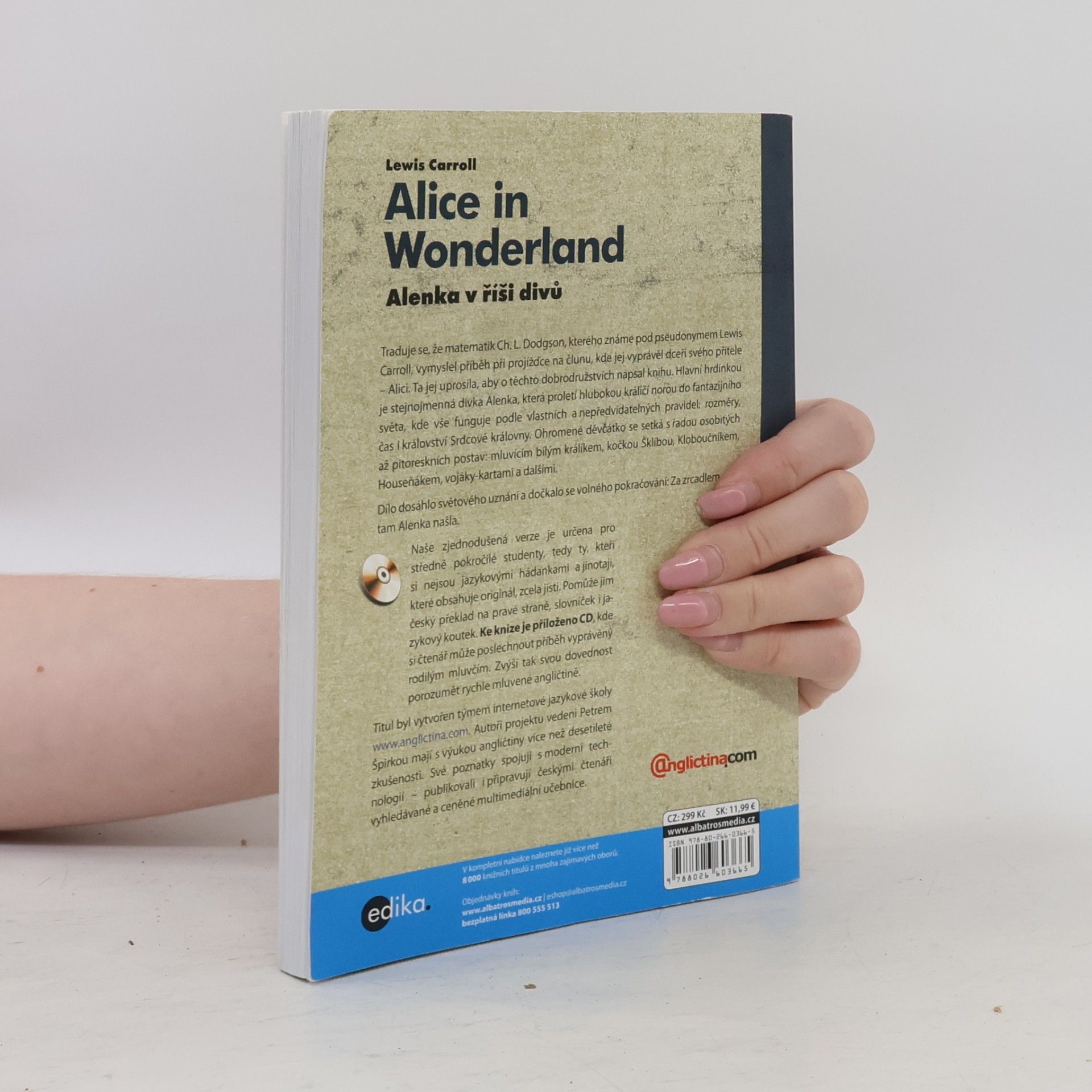 Lewis Carroll Alice in Wonderland = Alenka v říši divů