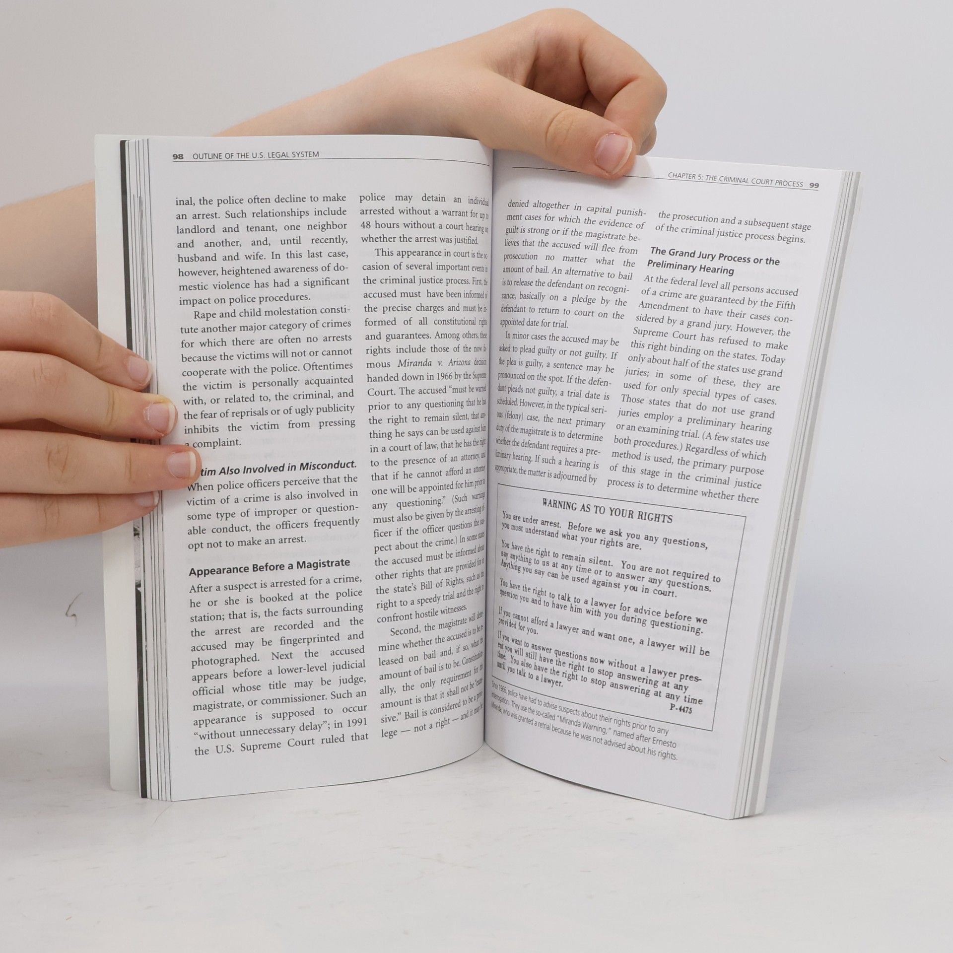 Autores varios Outline of the U.S. Legal System