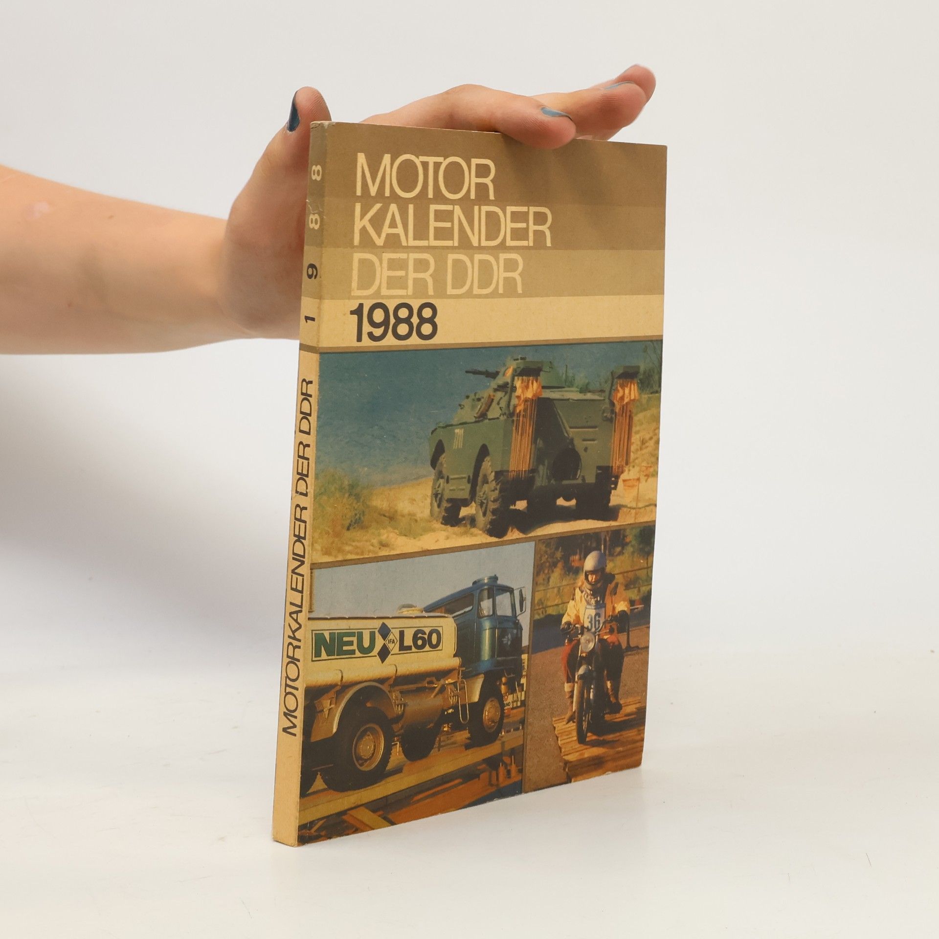Autorenkollektiv Motor Kalender der DDR 1988