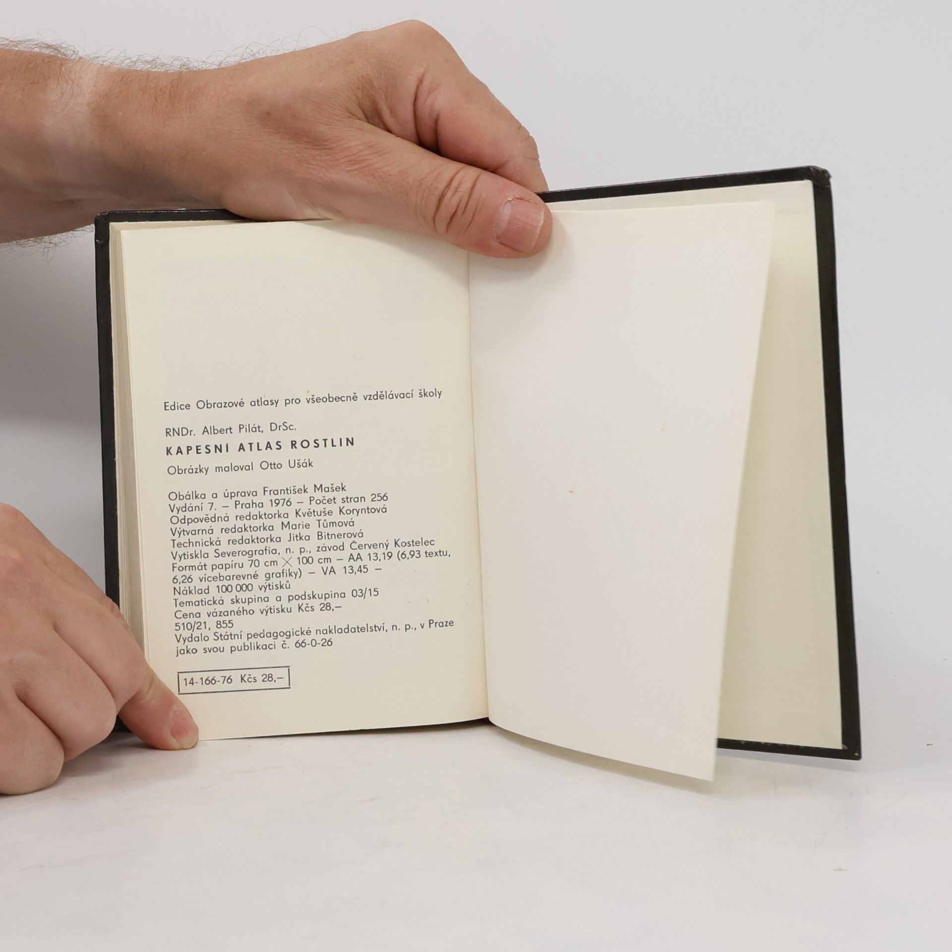 Otto Ušák Kapesní atlas rostlin