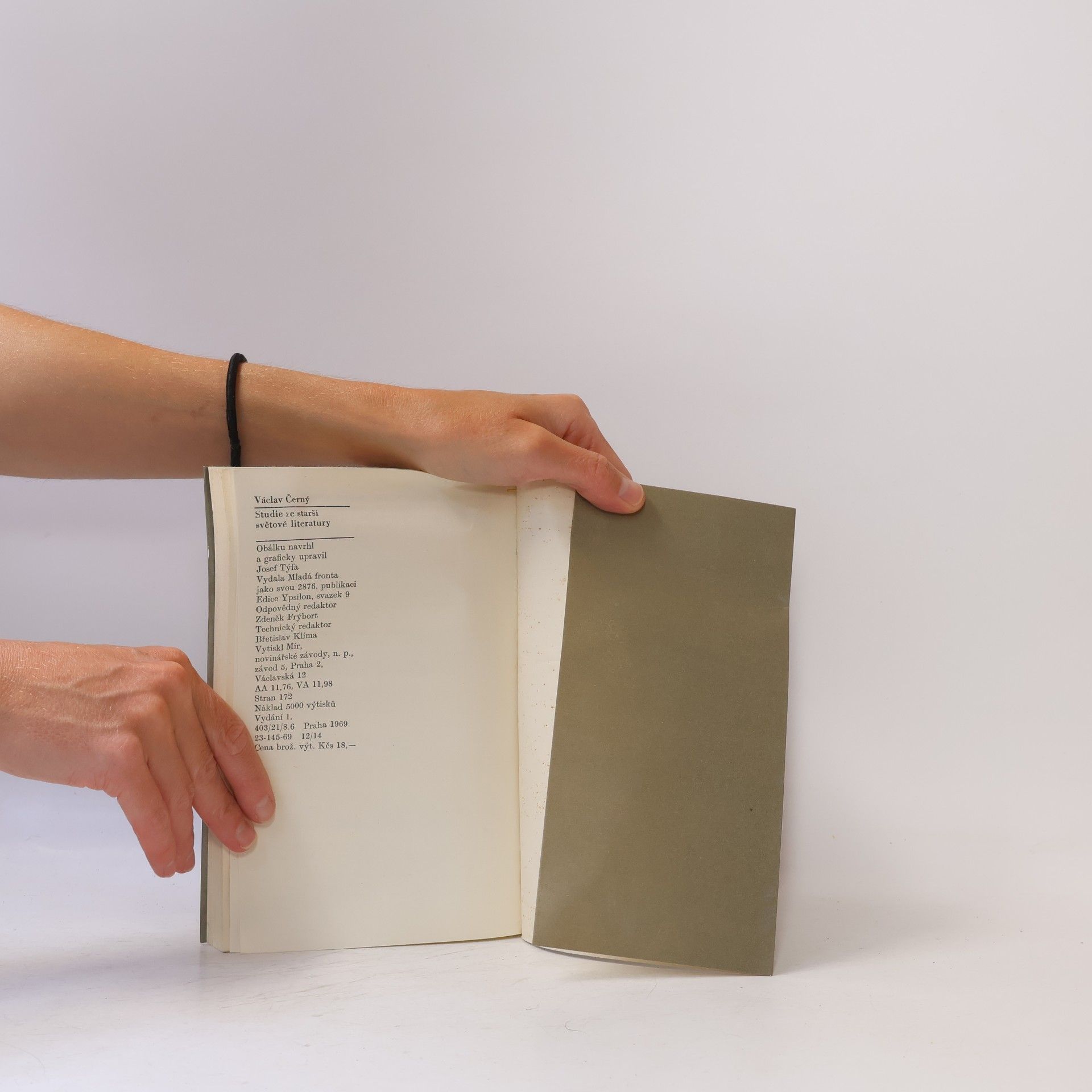 Václav Černý Studie ze starší světové literatury