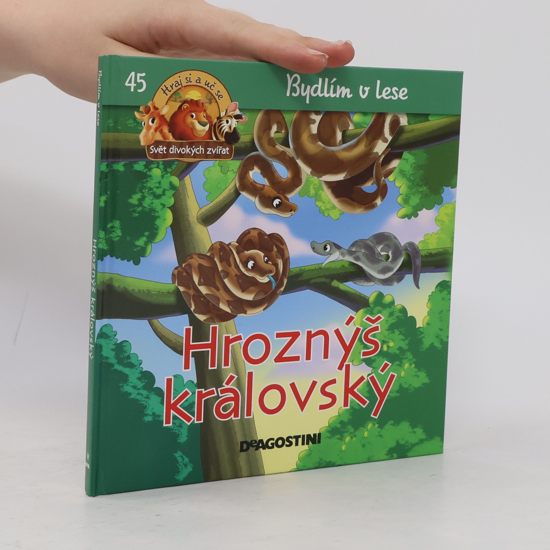 Collectif d'auteurs Bydlím v lese 45. Hroznýš královský