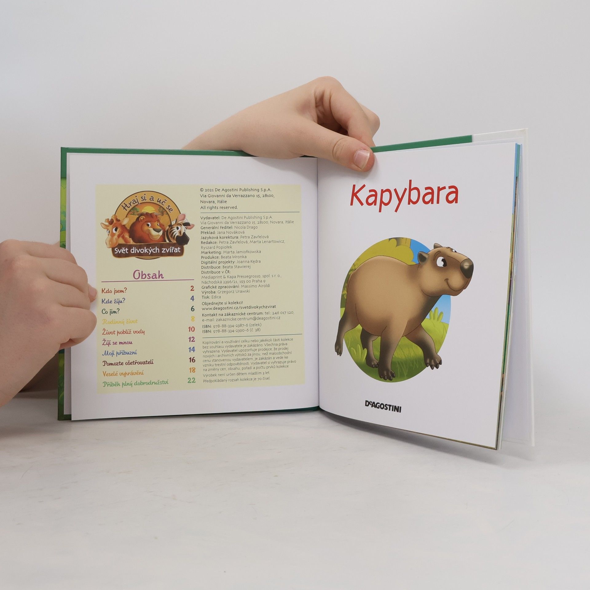Kolektiv autorů Bydlím v lese 38. Kapybara