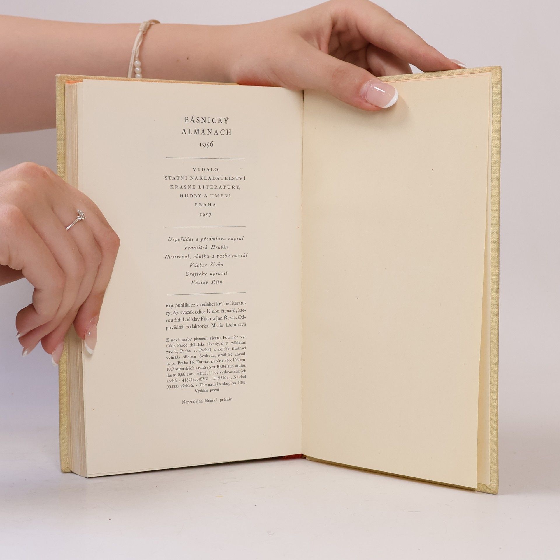 Collectif d'auteurs Básnický almanach 1956