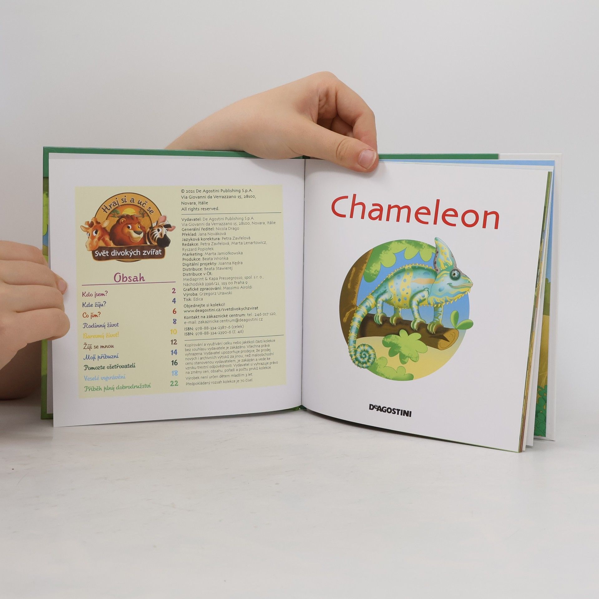 Collectif d'auteurs Bydlím v lese 46. Chameleon