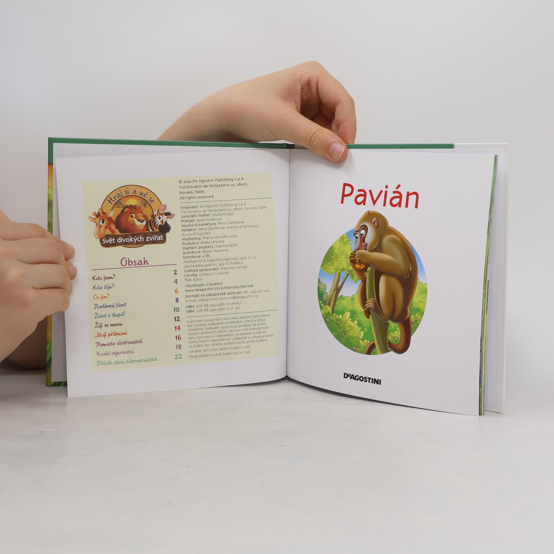 Kolektiv autorů Bydlím v lese 47. Pavián