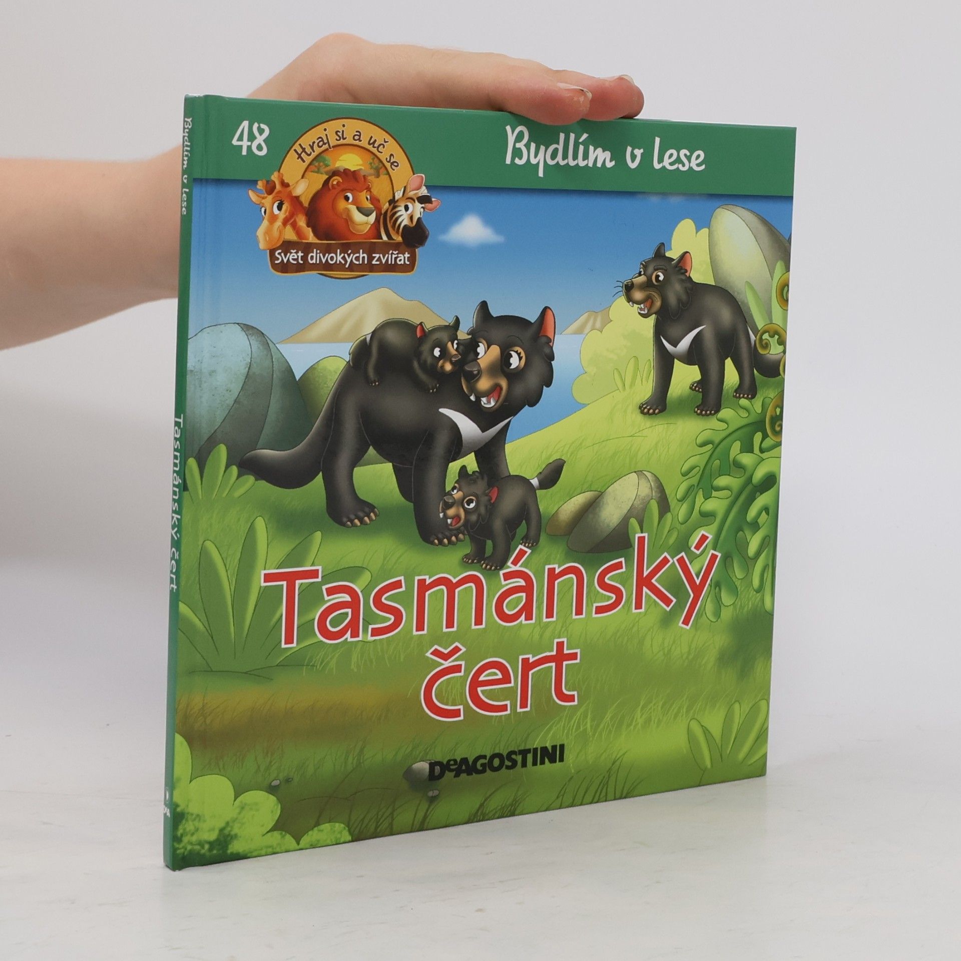 Collectif d'auteurs Bydlím v lese 48. Tasmánský čert