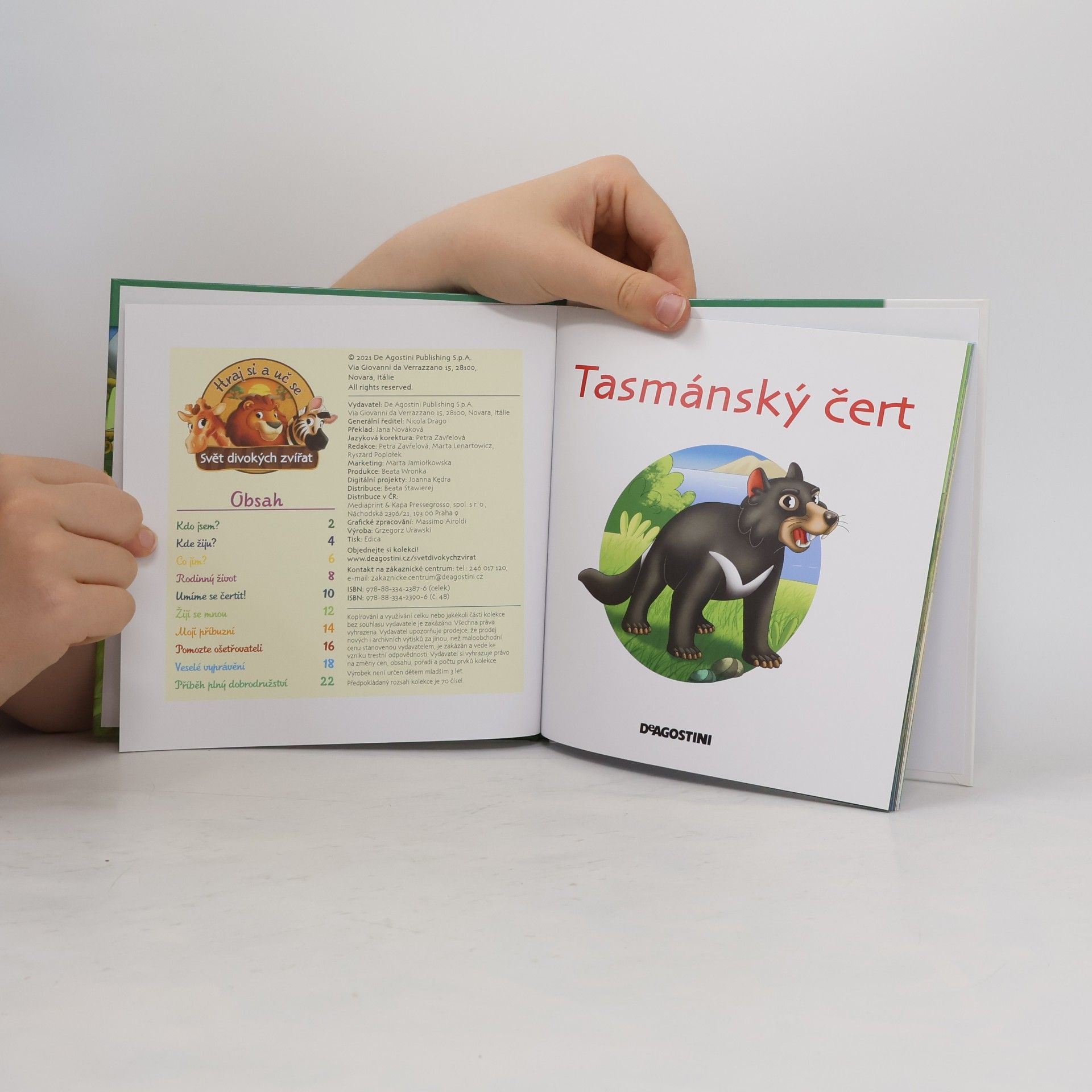Kolektiv autorů Bydlím v lese 48. Tasmánský čert