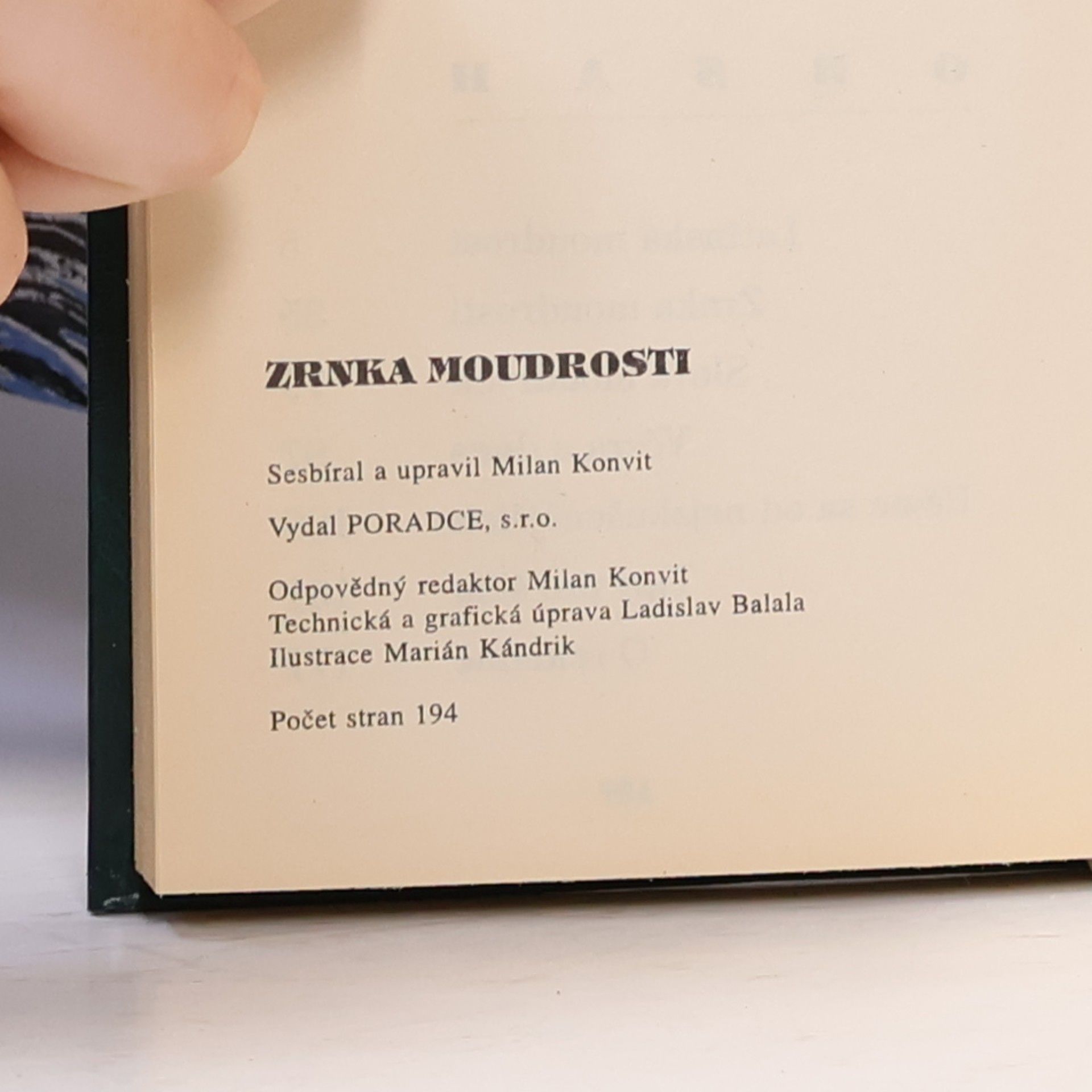 Milan Konvit Zrnka moudrosti