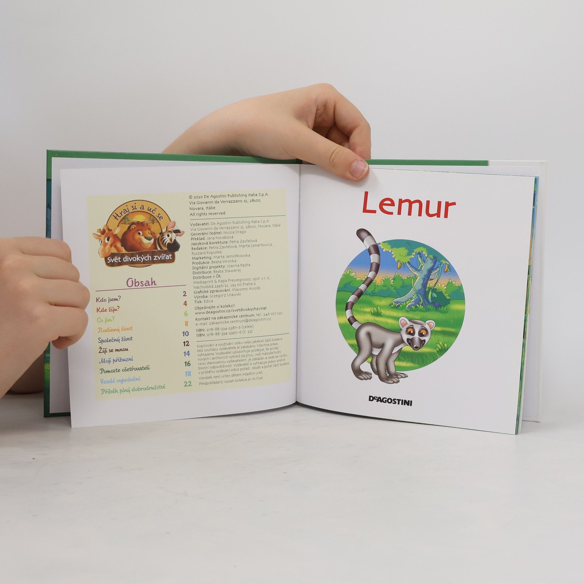 Kolektiv autorů Bydlím v lese 23. Lemur