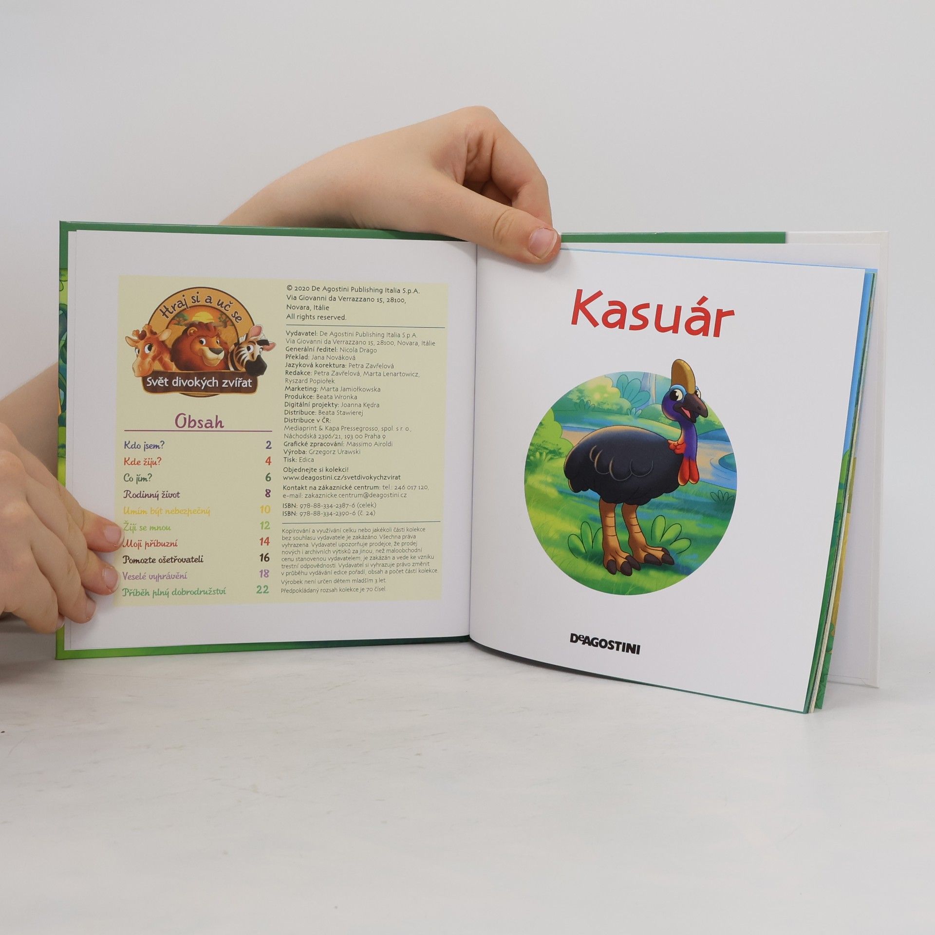 Collectif d'auteurs Bydlím v lese 24. Kasuár