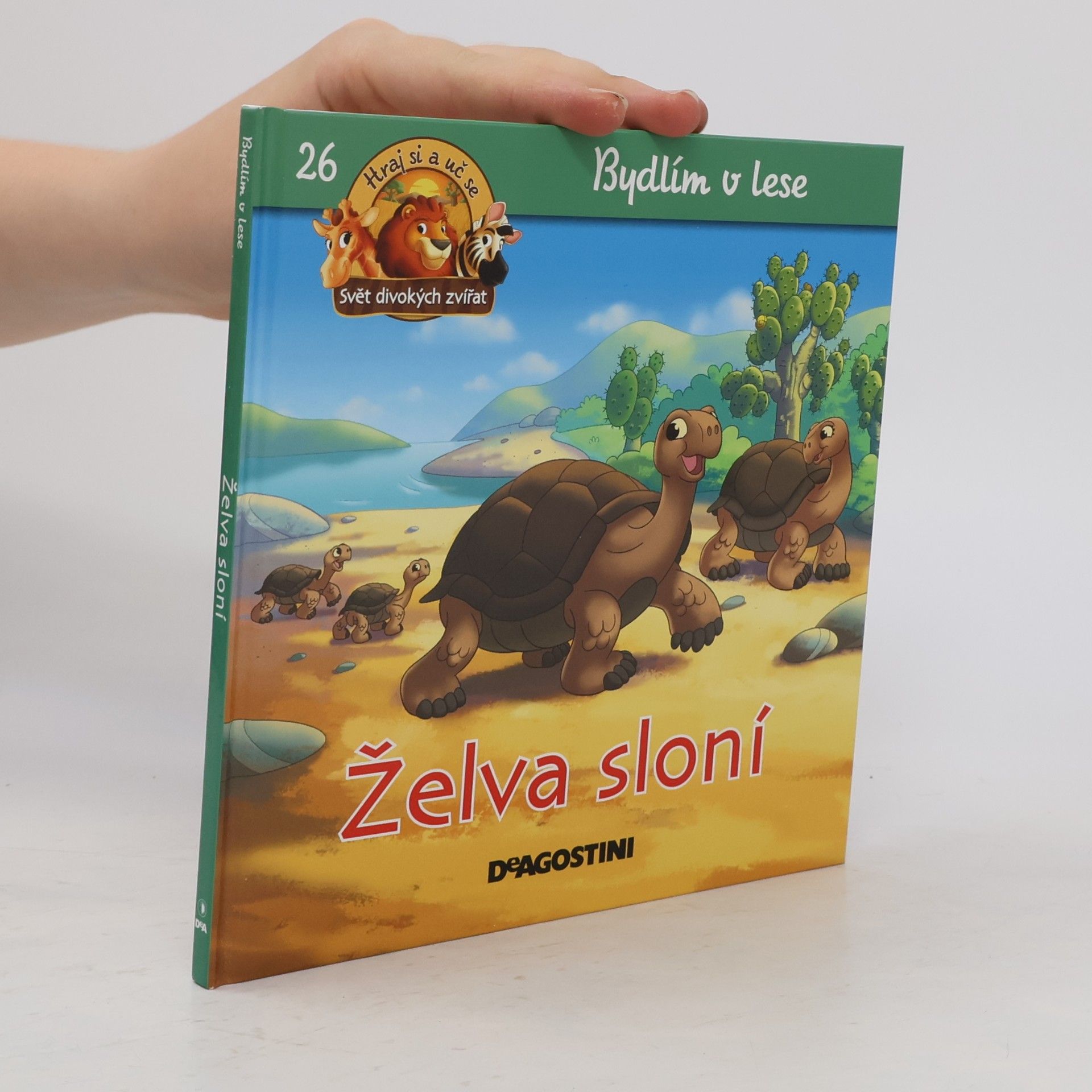 Jan A. Novák Bydlím v lese 26. Želva sloní